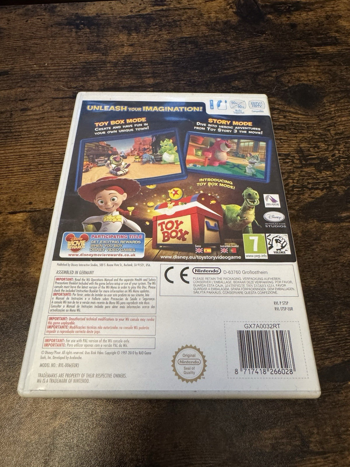 🎮🎮Toy Story 3: The Video Game (Nintendo Wii, 2010)🐻🤓