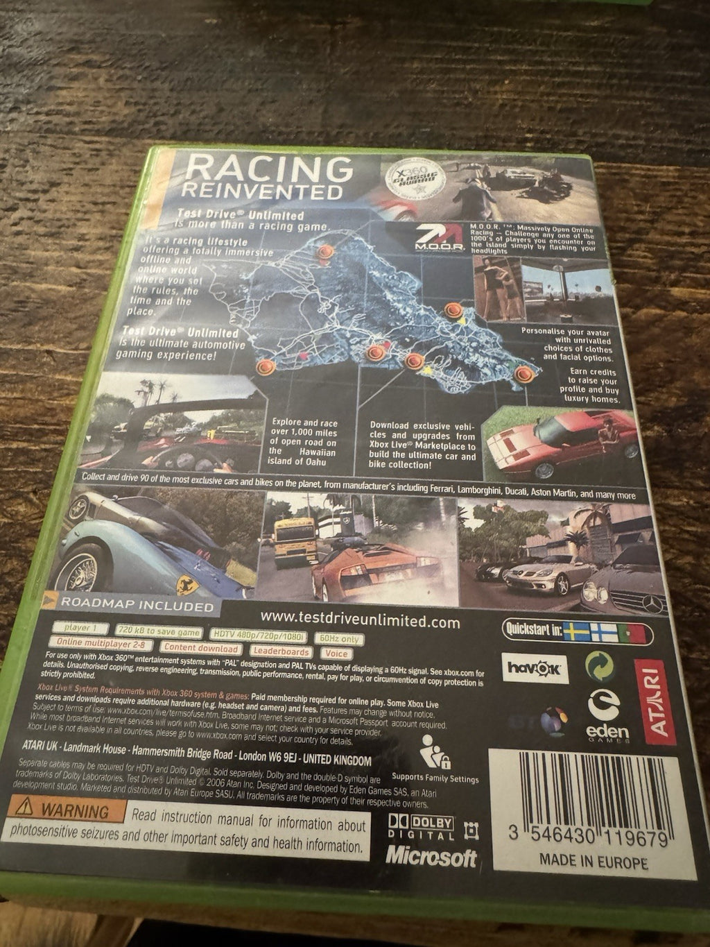 🎮Test Drive Unlimited Xbox 360🎮