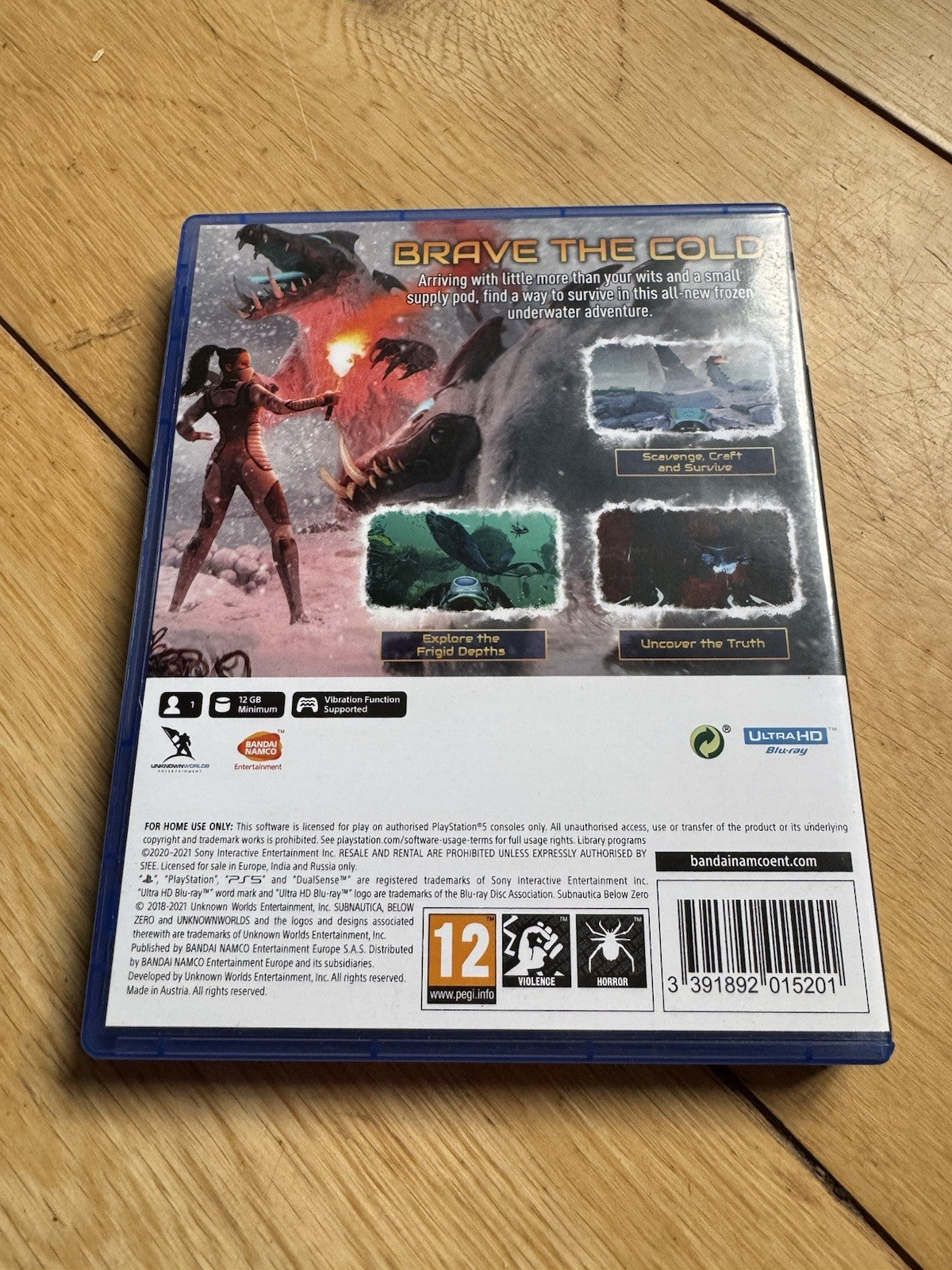 🎮 Subnautica: Below Zero (Sony PlayStation 5, 2021) 🎮