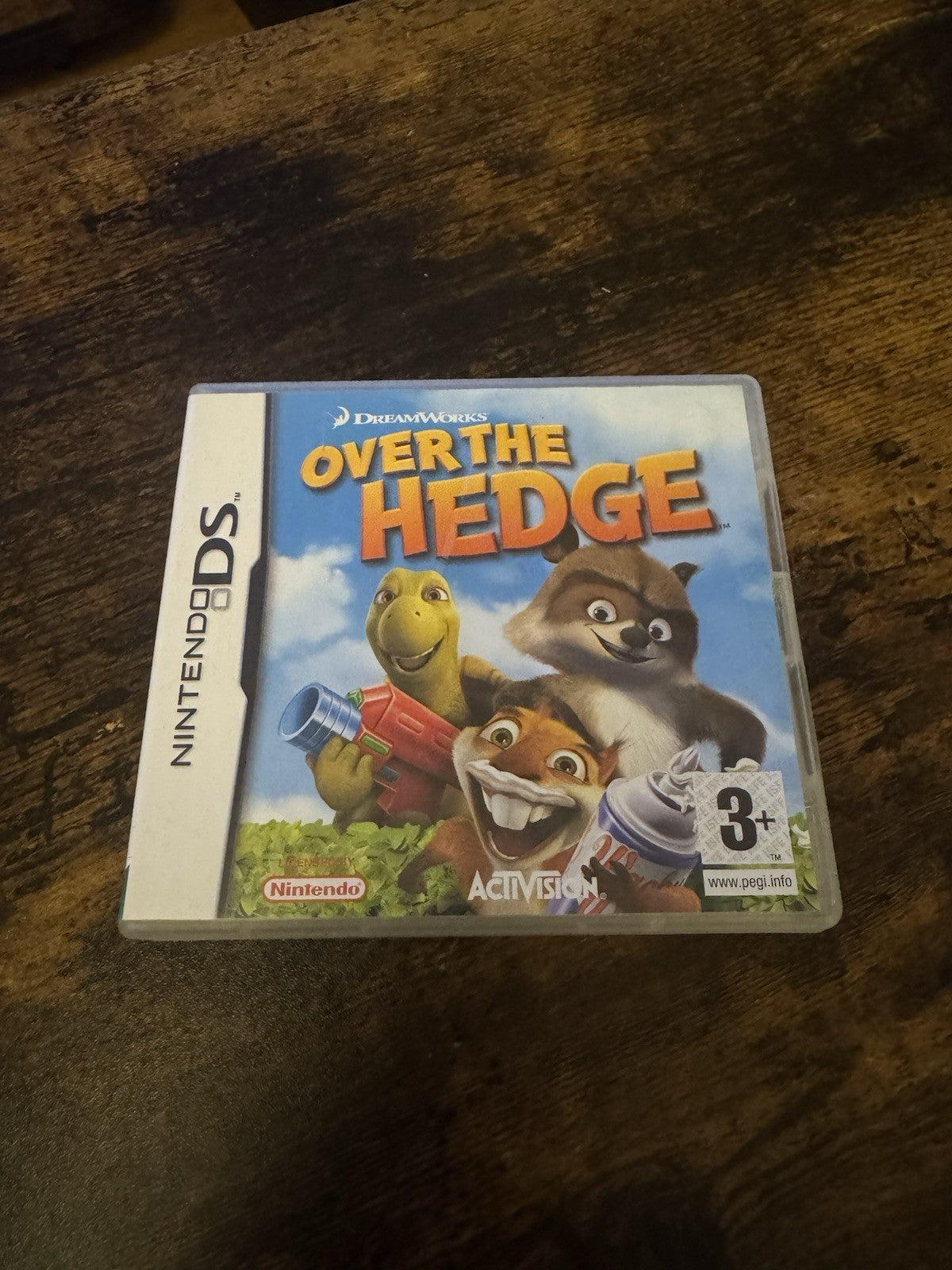 🎮💫 Over The Hedge (Nintendo DS, 2006) - European Version 🦔🦨🐇🐿️