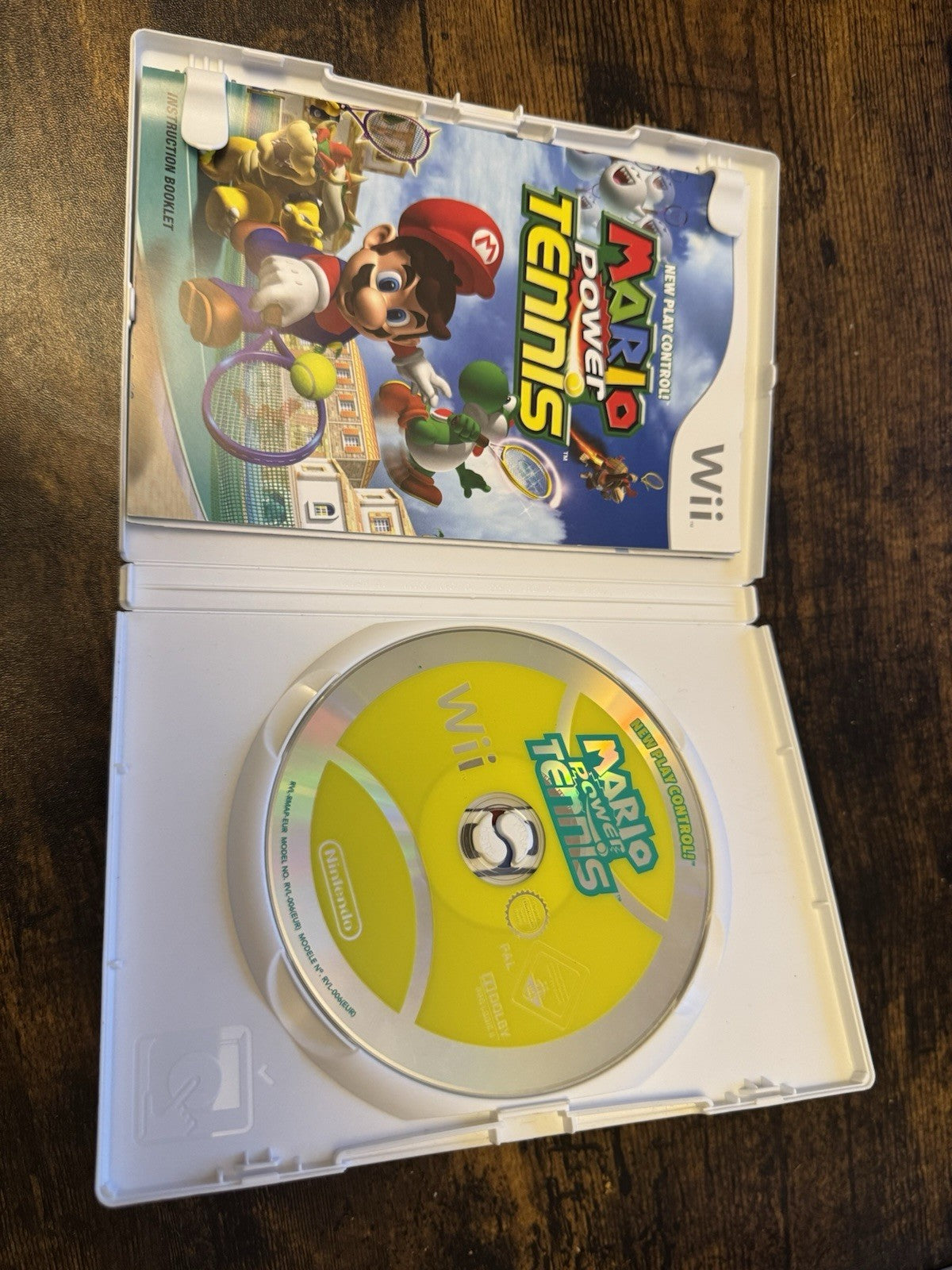 🎮🌟Nintendo Wii Mario Power Tennis Game 🎾🏆