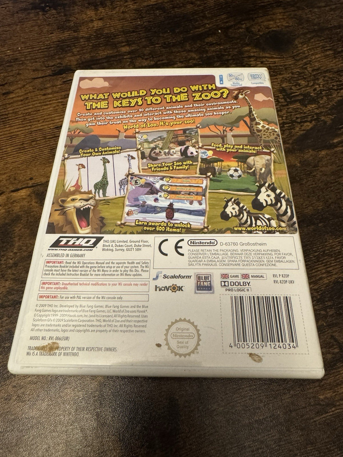 World of Zoo (Nintendo Wii, 2009)