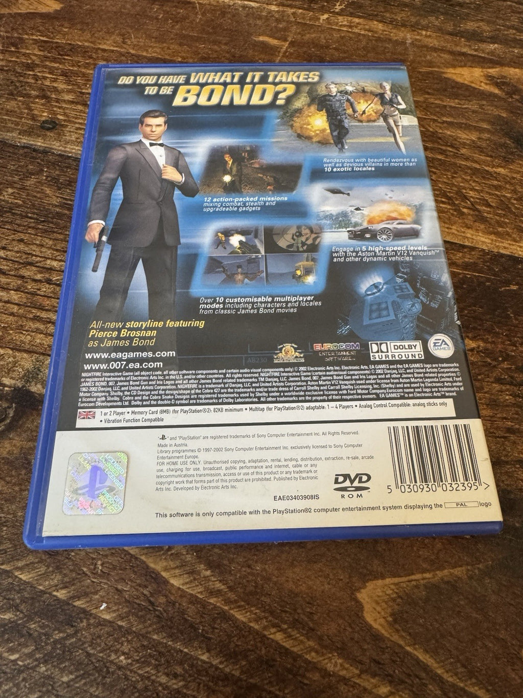 🎮 James Bond 007: Nightfire (Sony PlayStation 2, 2002) 🎮