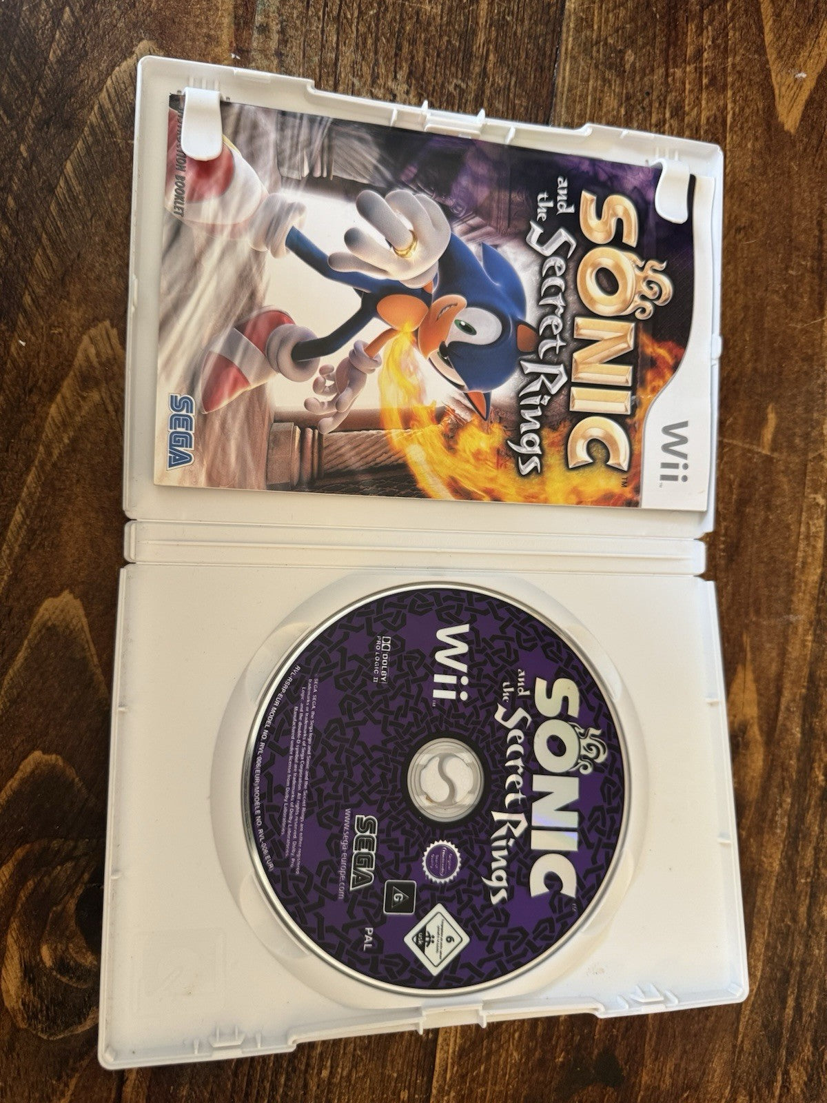 🎮 Sonic and the Secret Rings (Nintendo Wii) 🎮