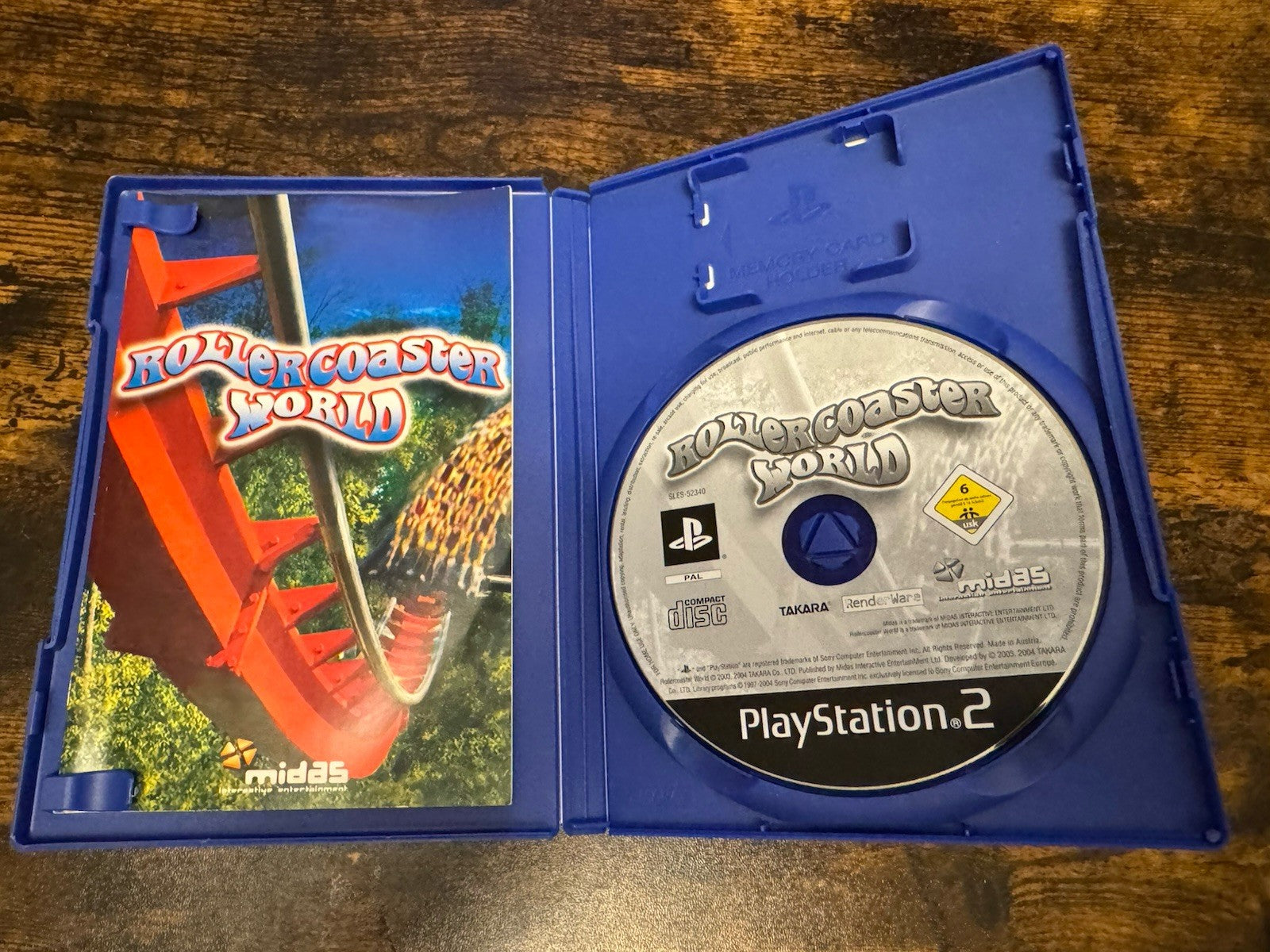 🎮 Rollercoaster World (Sony PlayStation 2, 2004) 🎮