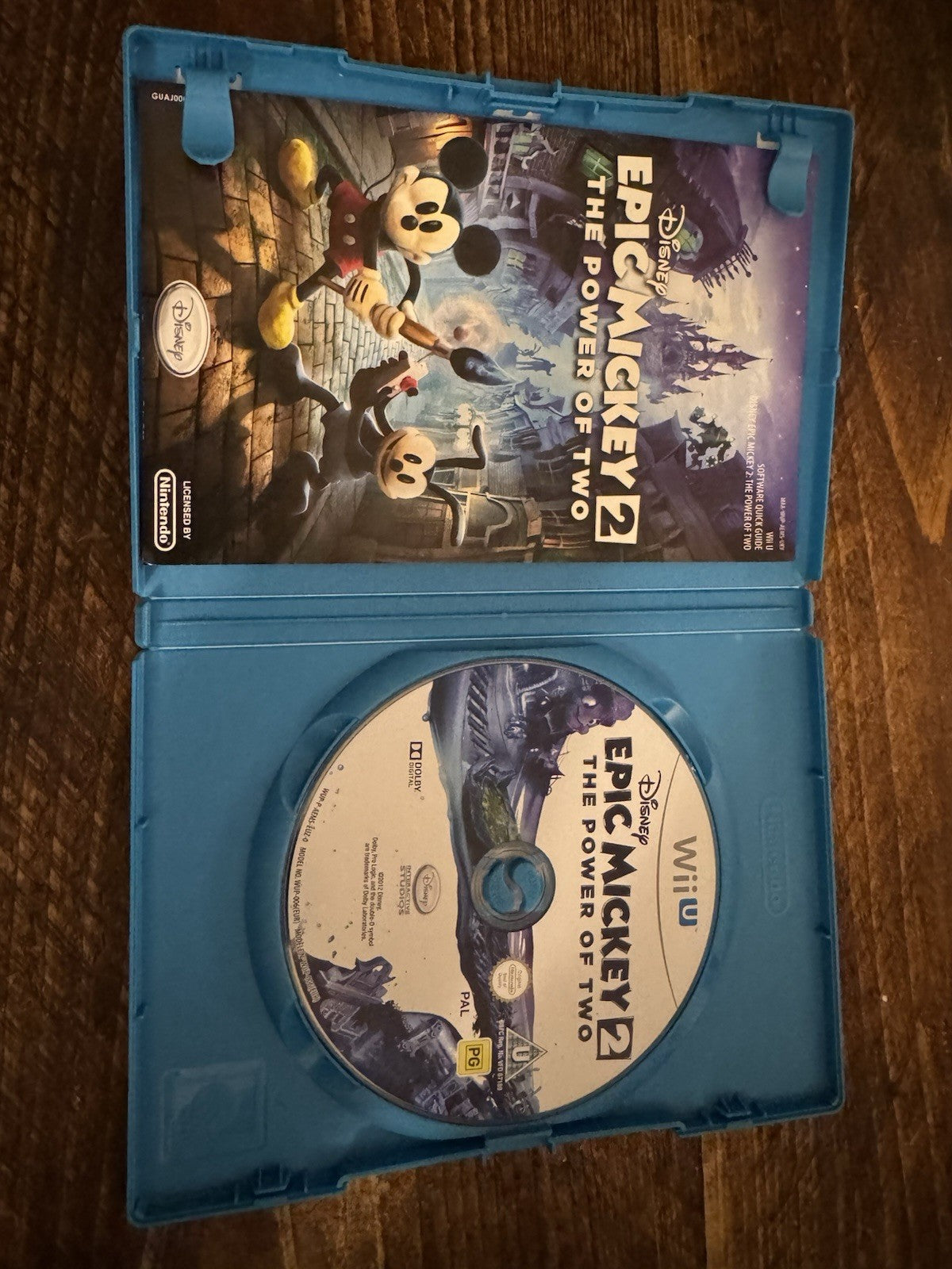 🎮🌟 Nintendo Wii U Disney Epic Mickey 2 🐭💫