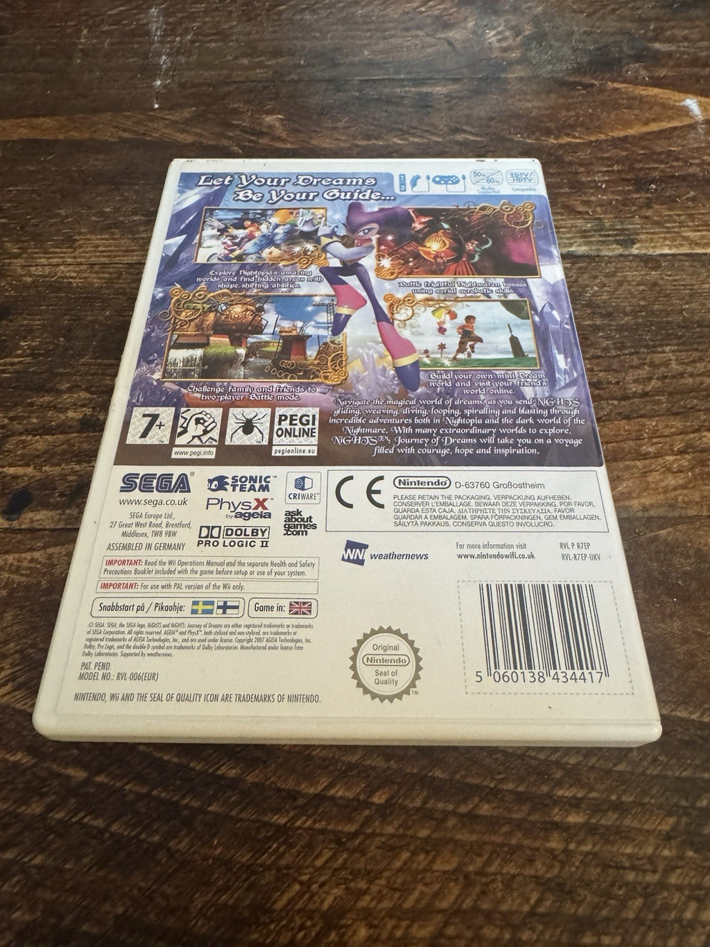 NiGHTS: Journey of Dreams (Nintendo Wii, 2008)