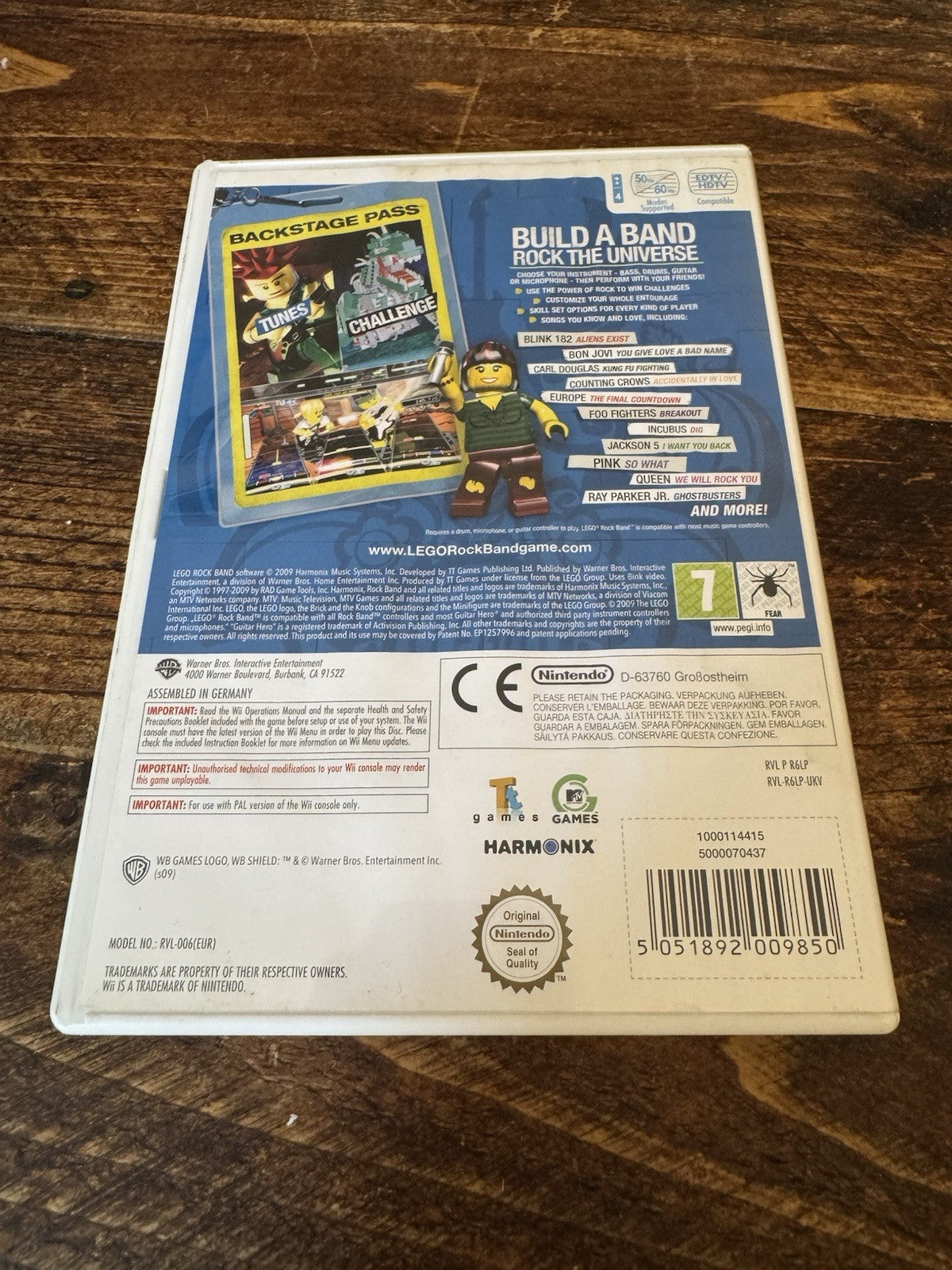 🎮 LEGO Rock Band (Nintendo Wii, 2009) 🎮