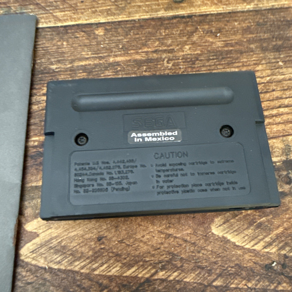 Castlevania: Bloodlines (Sega Genesis, 1994) Cardboard Authentic COMPLETE ⭐️