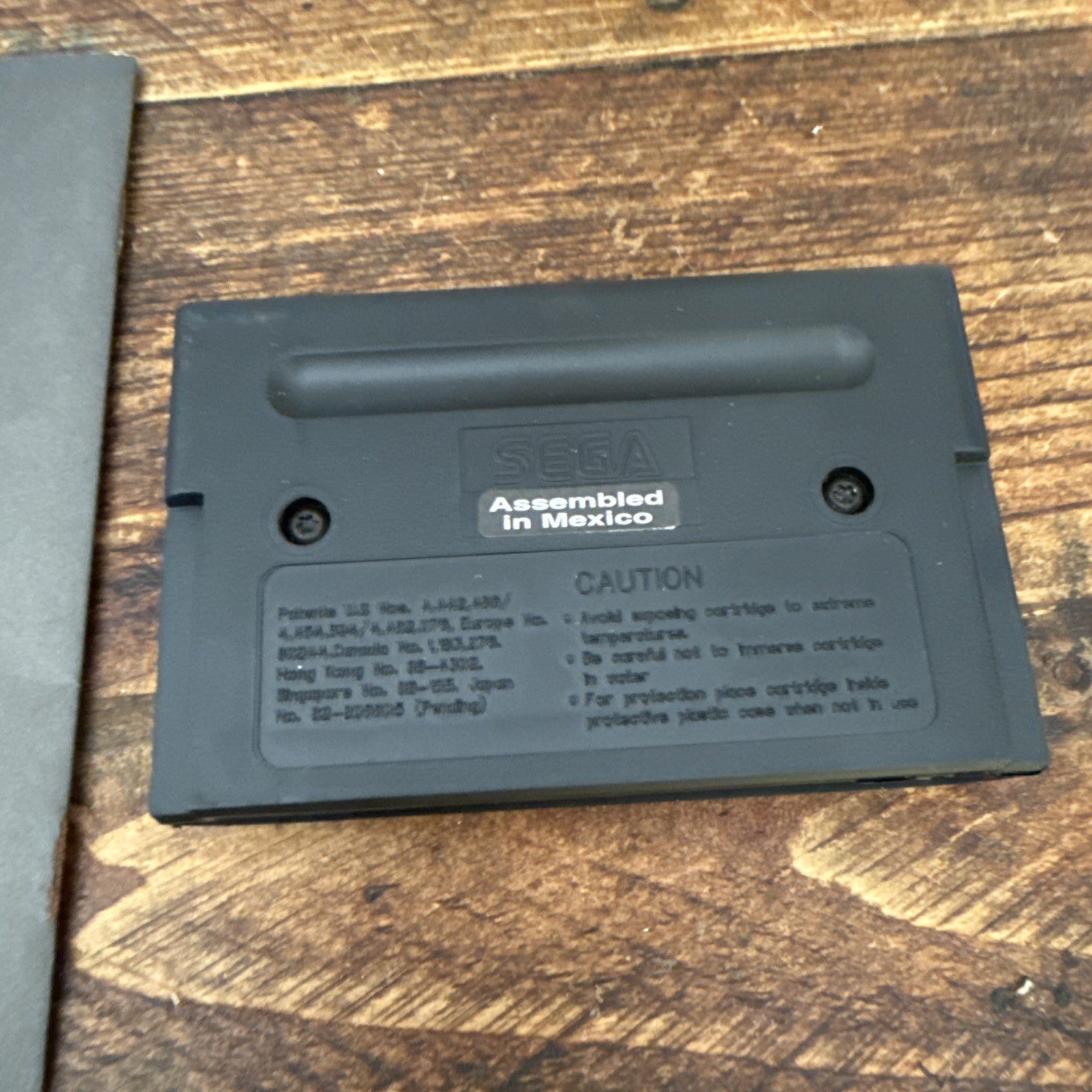 Castlevania: Bloodlines (Sega Genesis, 1994) Cardboard Authentic COMPLETE ⭐️