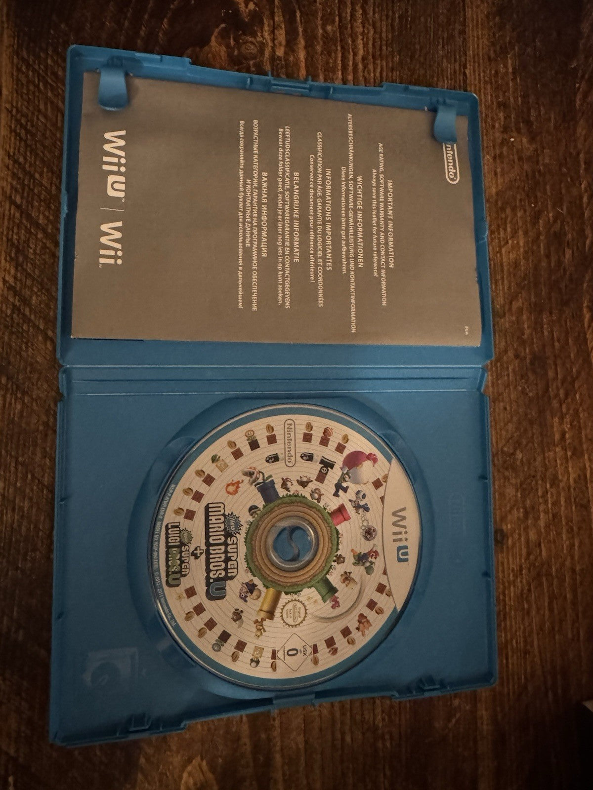 🎮💫New Super Mario Bros U (Wii, 2012)🌟💫