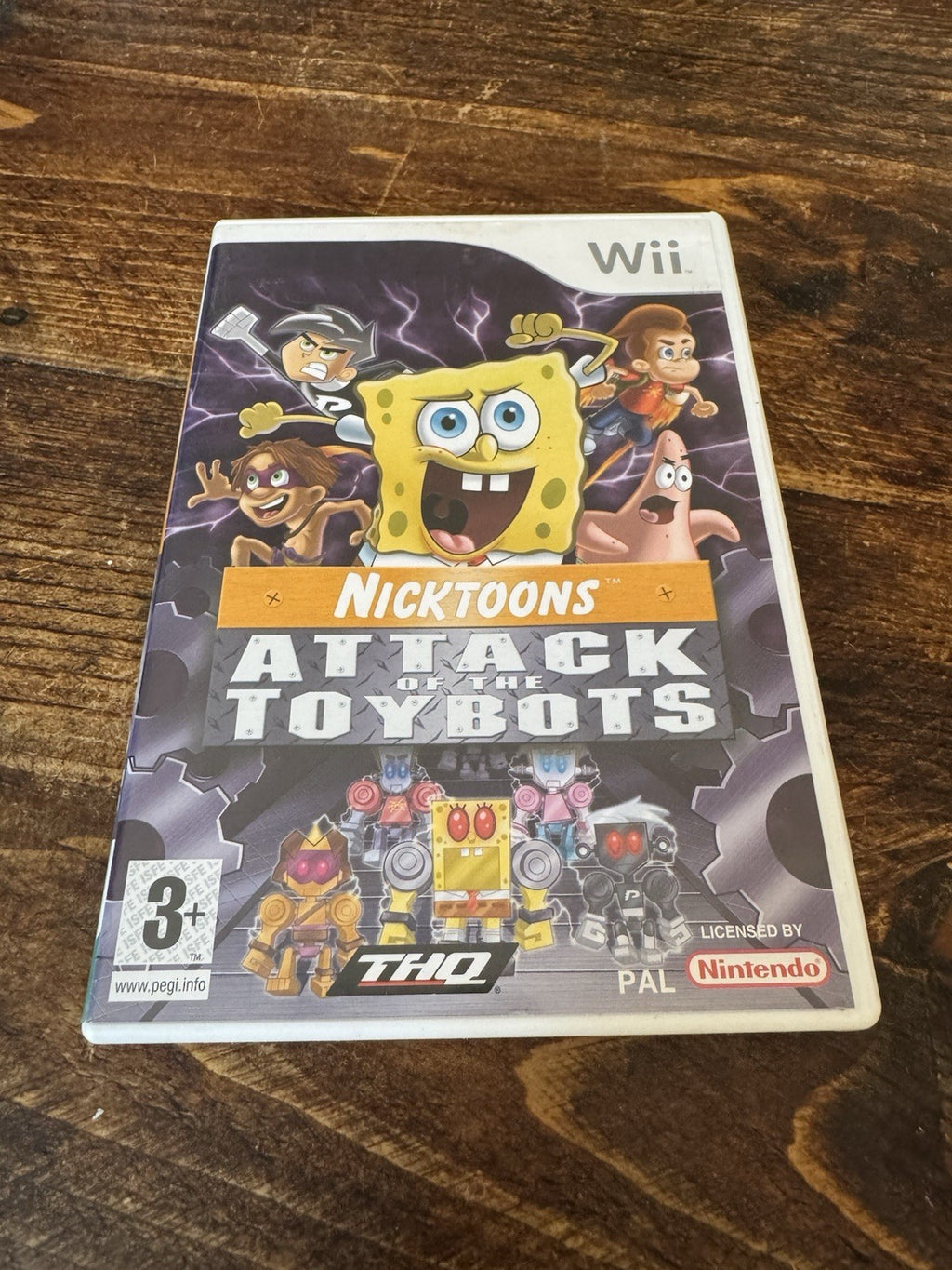 🎮 Nicktoons: Attack of the Toybots (Nintendo Wii, 2007) 🎮
