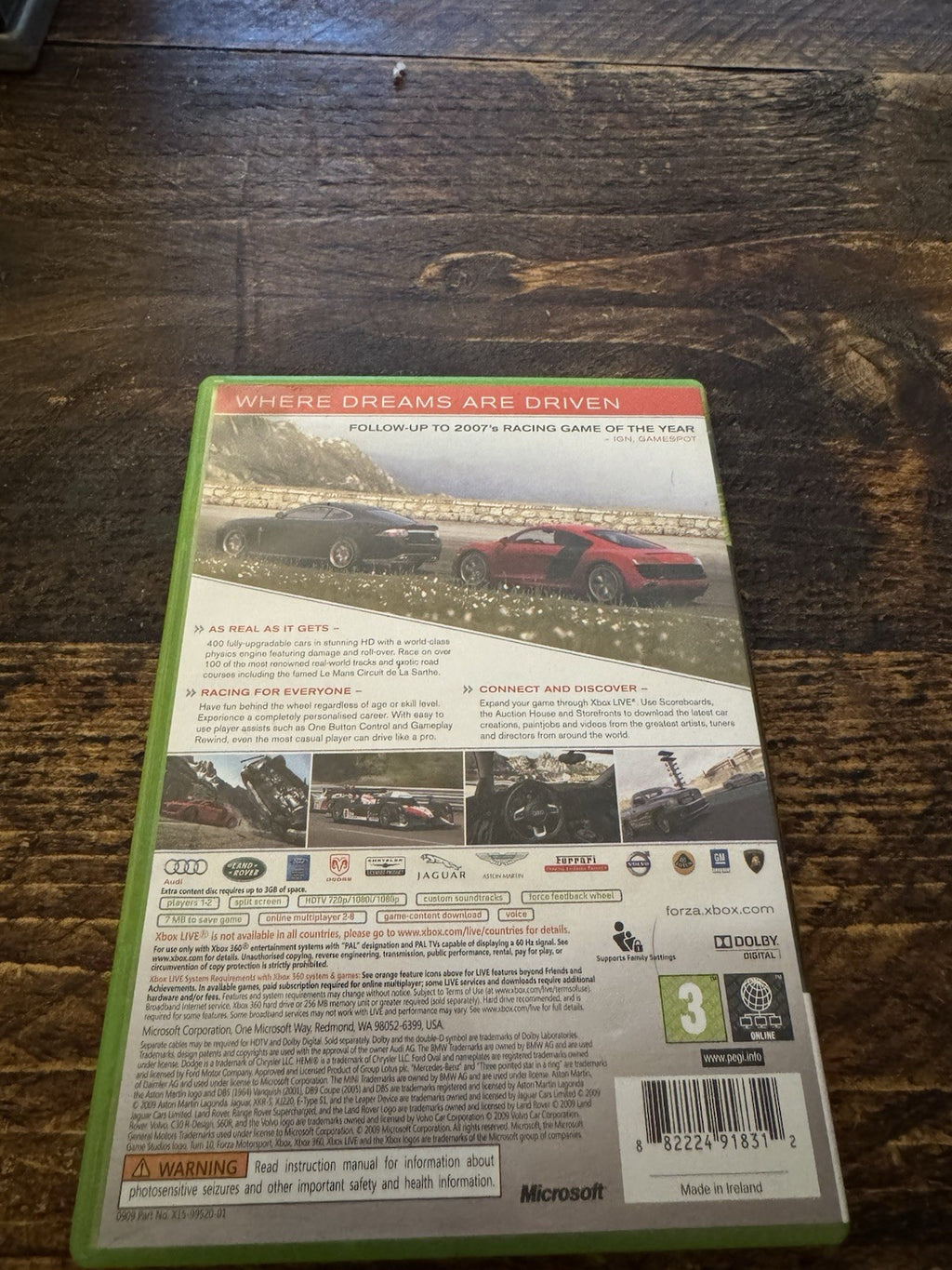 Forza Motorsport 3 (Xbox 360, 2009)