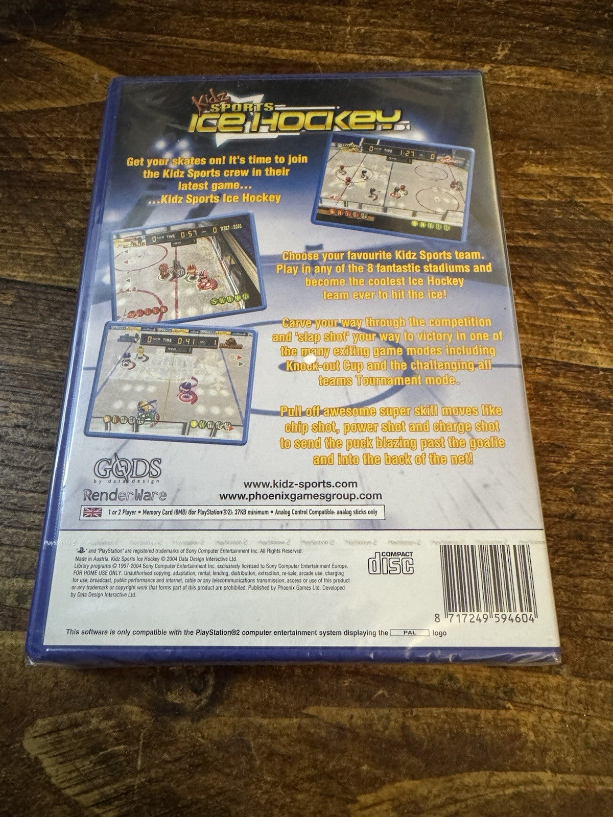 🎮 Kidz Sports Ice Hockey (Sony PlayStation 2) 🎮 BRAND NEW, SEALED ⭐️