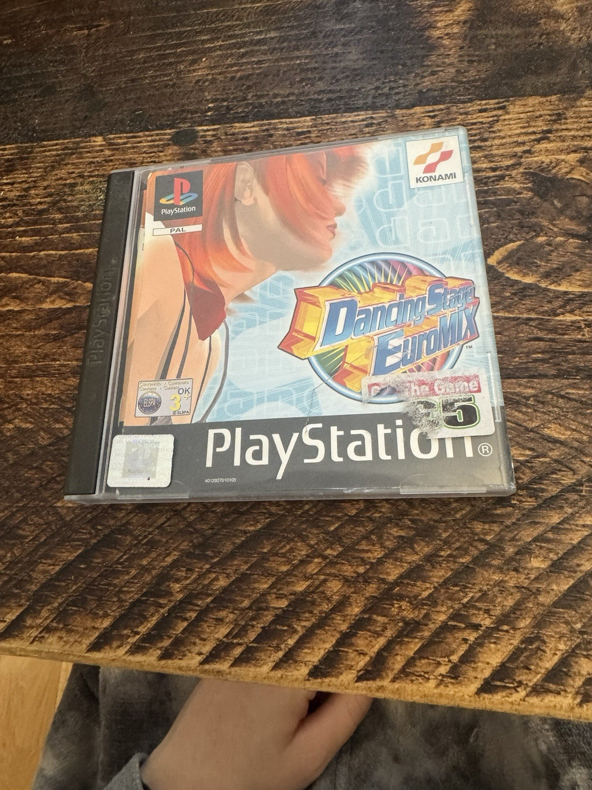 Sony PlayStation 1 Dancing Stage EuroMIX Video Game