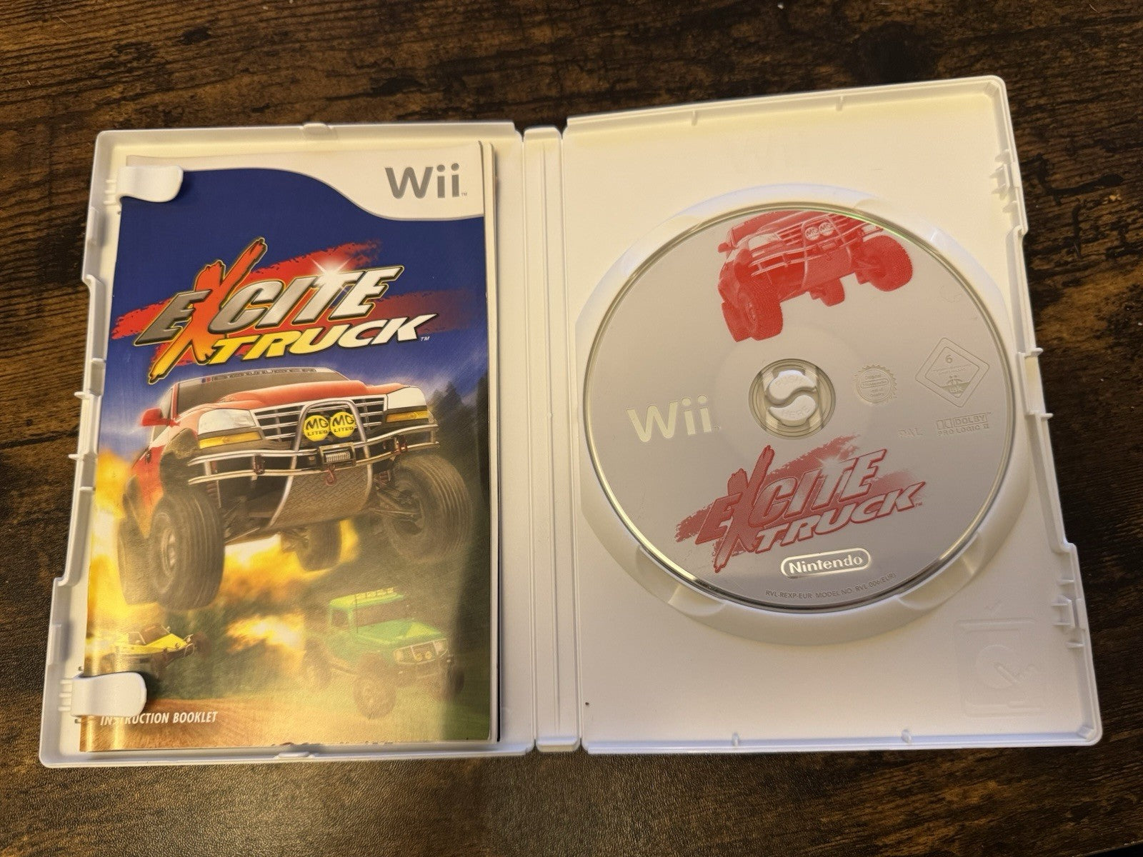 🎮🌟Excite Truck (Nintendo Wii, 2007)🚚🚒🏎️