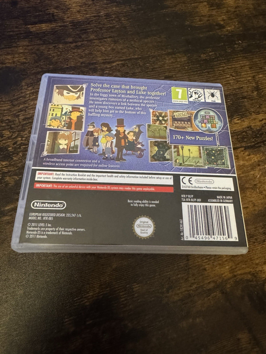 🎮🌟 Professor Layton and the Spectre's Call (Nintendo DS, 2011) 🤓