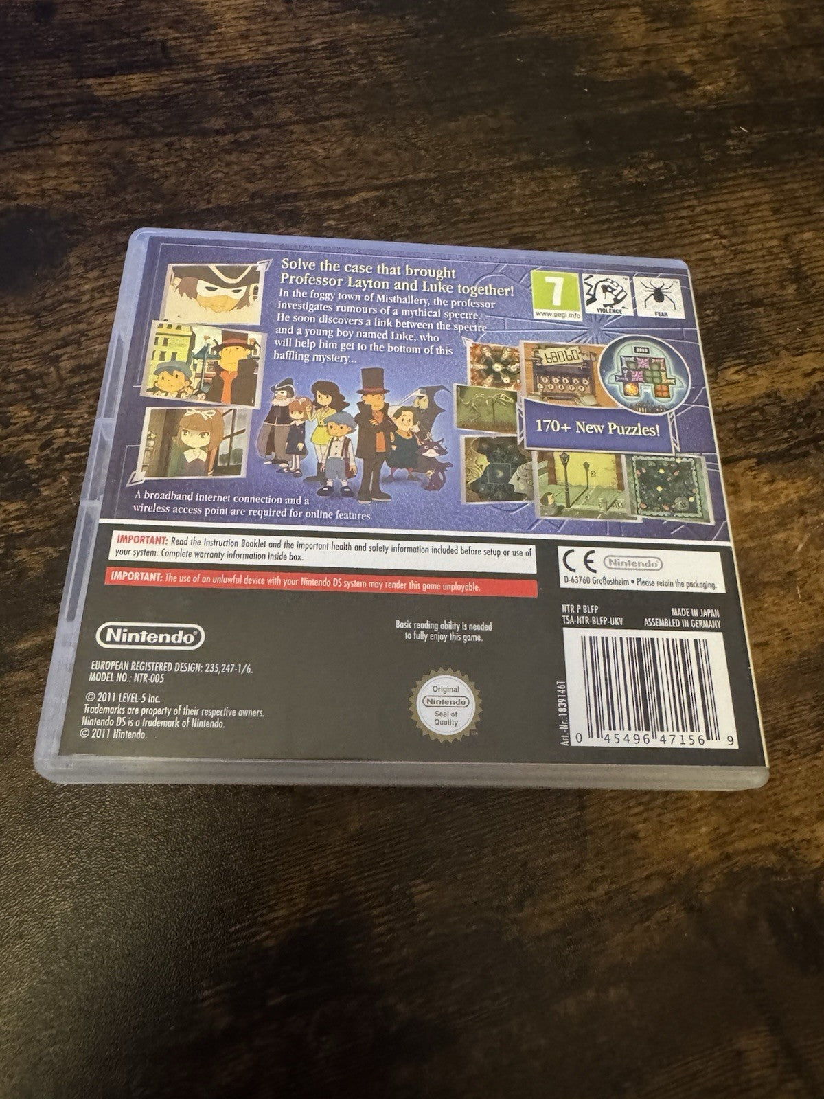 🎮🌟 Professor Layton and the Spectre's Call (Nintendo DS, 2011) 🤓