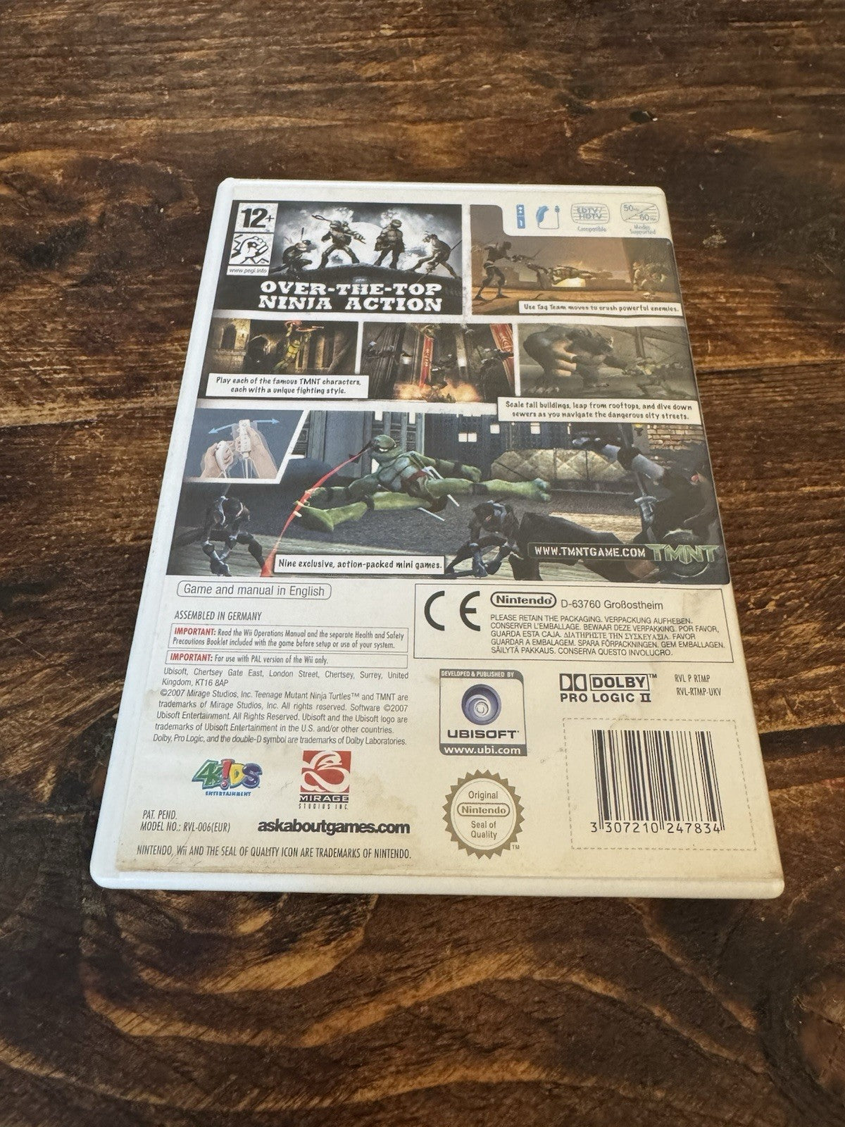 🎮 TMNT: Teenage Mutant Ninja Turtles (Wii) 🎮