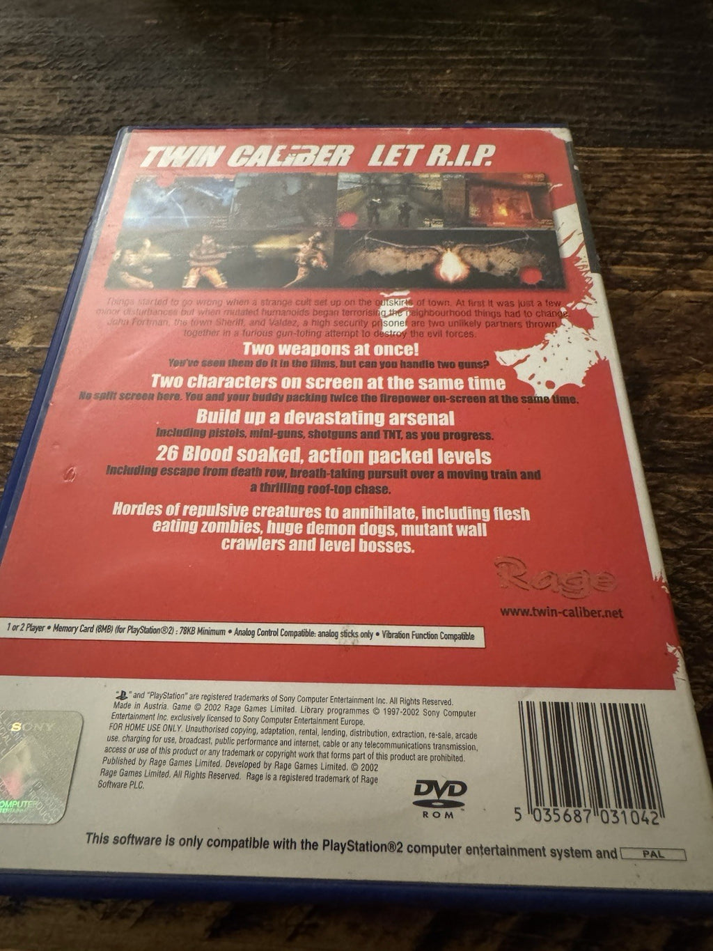 Twin Caliber (Sony PlayStation 2, 2002)