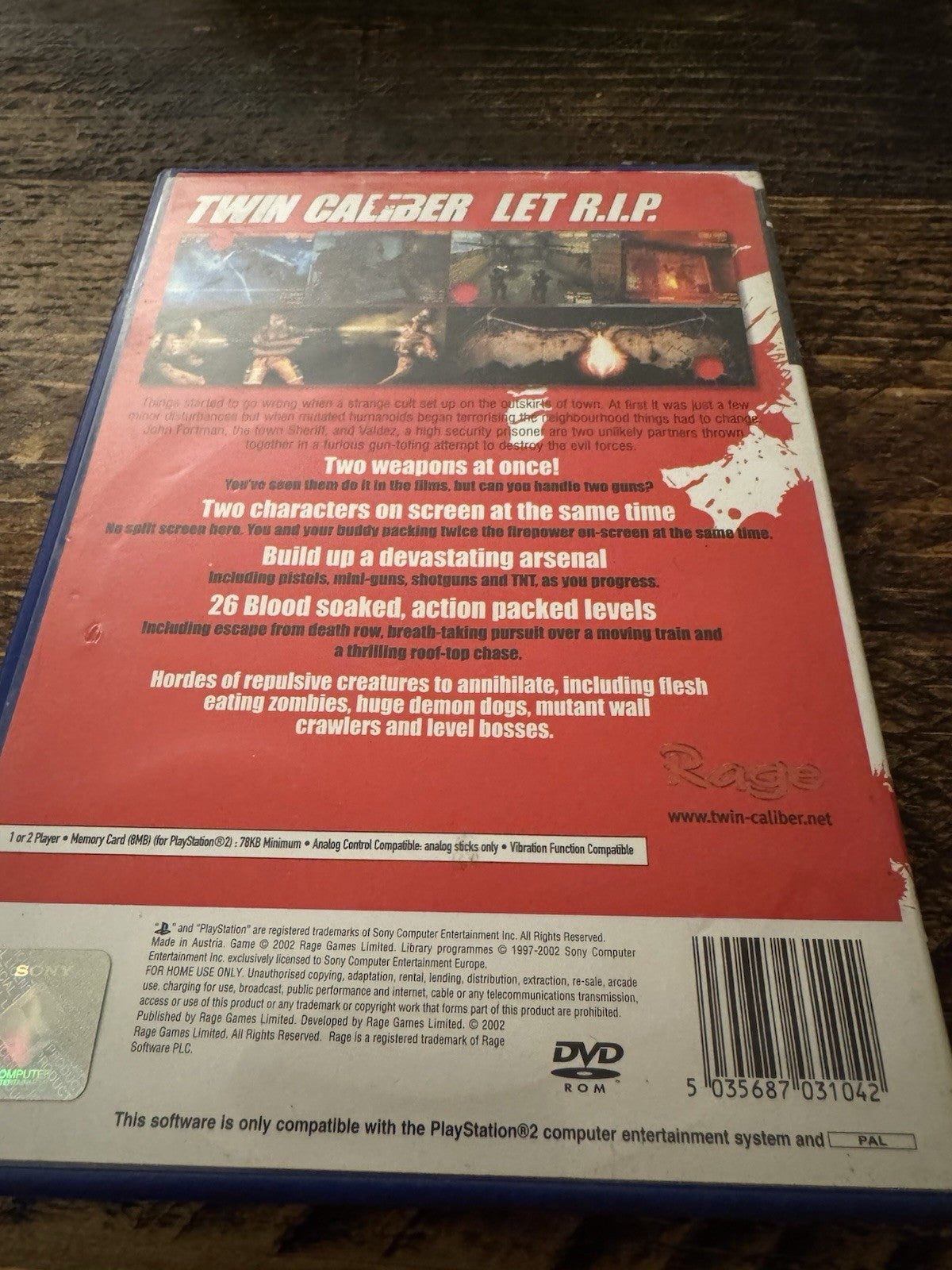 Twin Caliber (Sony PlayStation 2, 2002)