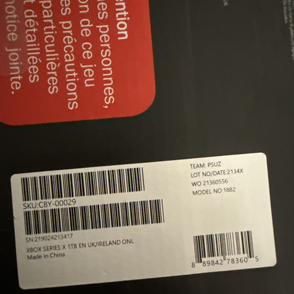 🔥 Xbox Series X 1TB Halo Infinite Limited Edition Console 🪙 Rare  🎮 + 5 Games