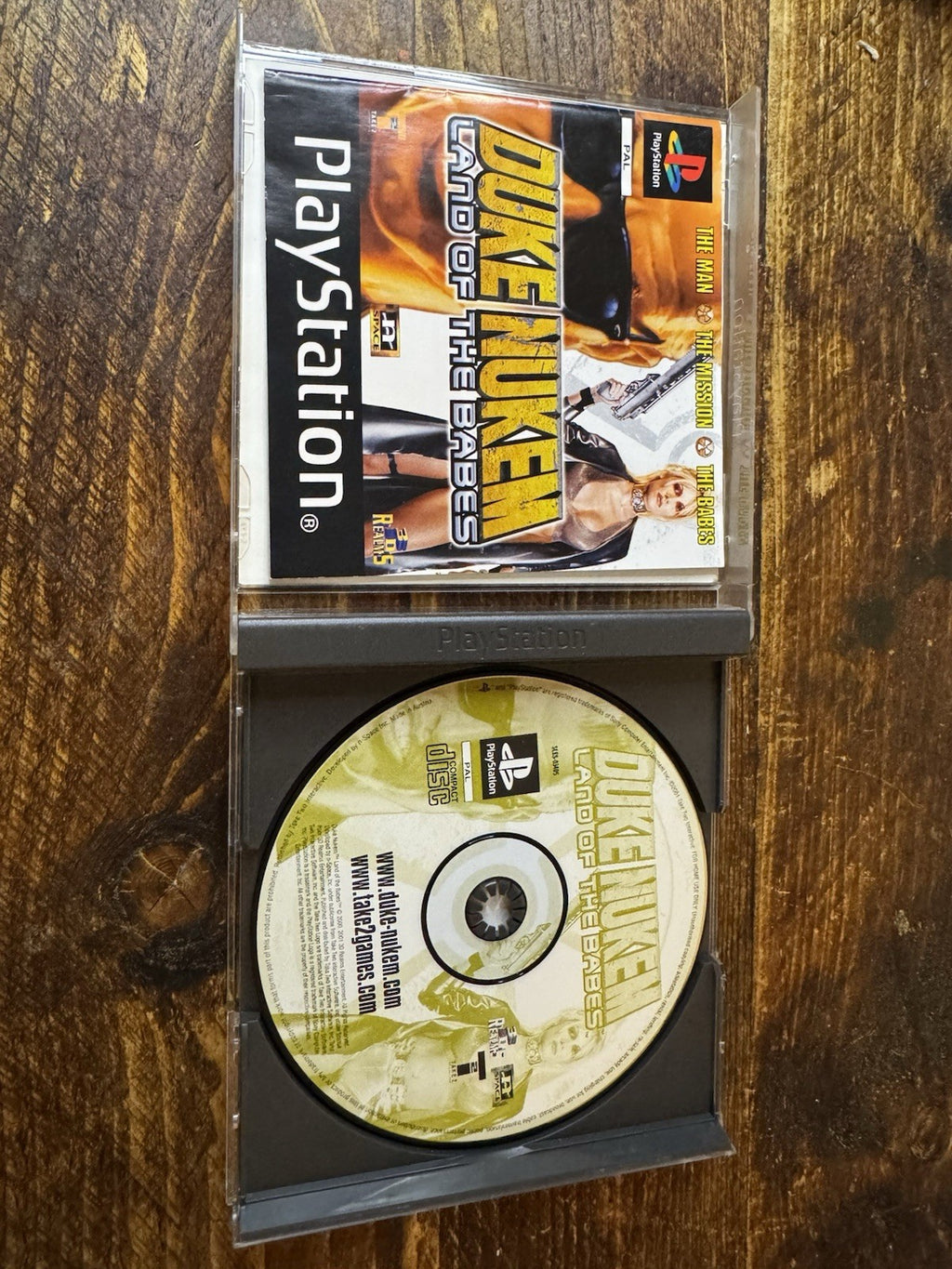 🎮 Duke Nukem Land Of Babes (Sony PlayStation 1, 2001) 🎮