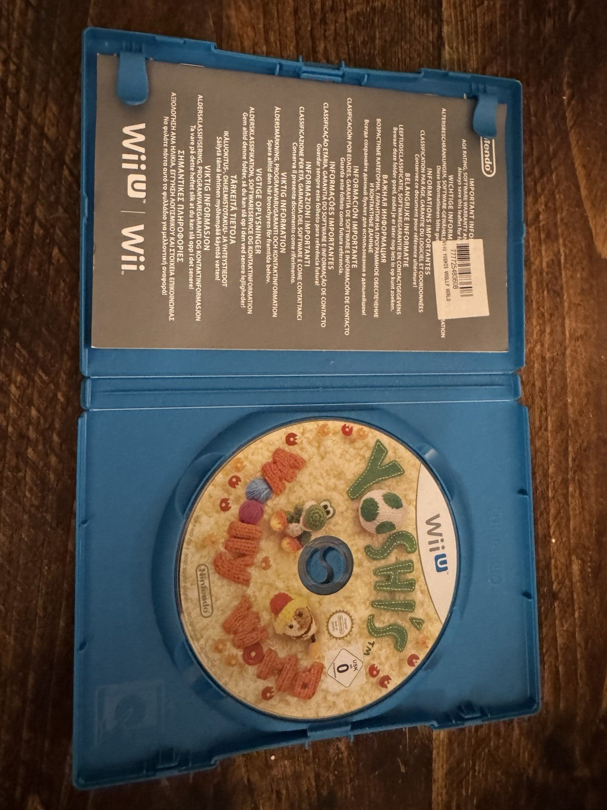 🎮💫Yoshi's Woolly World (Nintendo Wii U, 2015)🌟🌟