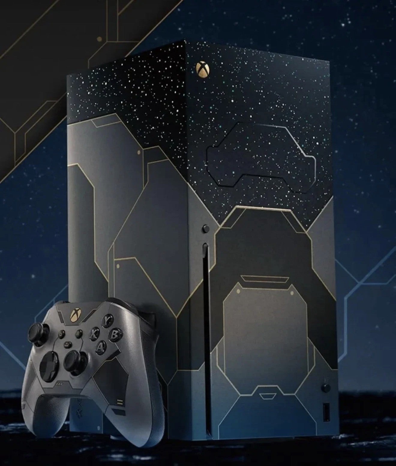 🔥 Xbox Series X 1TB Halo Infinite Limited Edition Console 🪙 Rare  🎮 + 5 Games