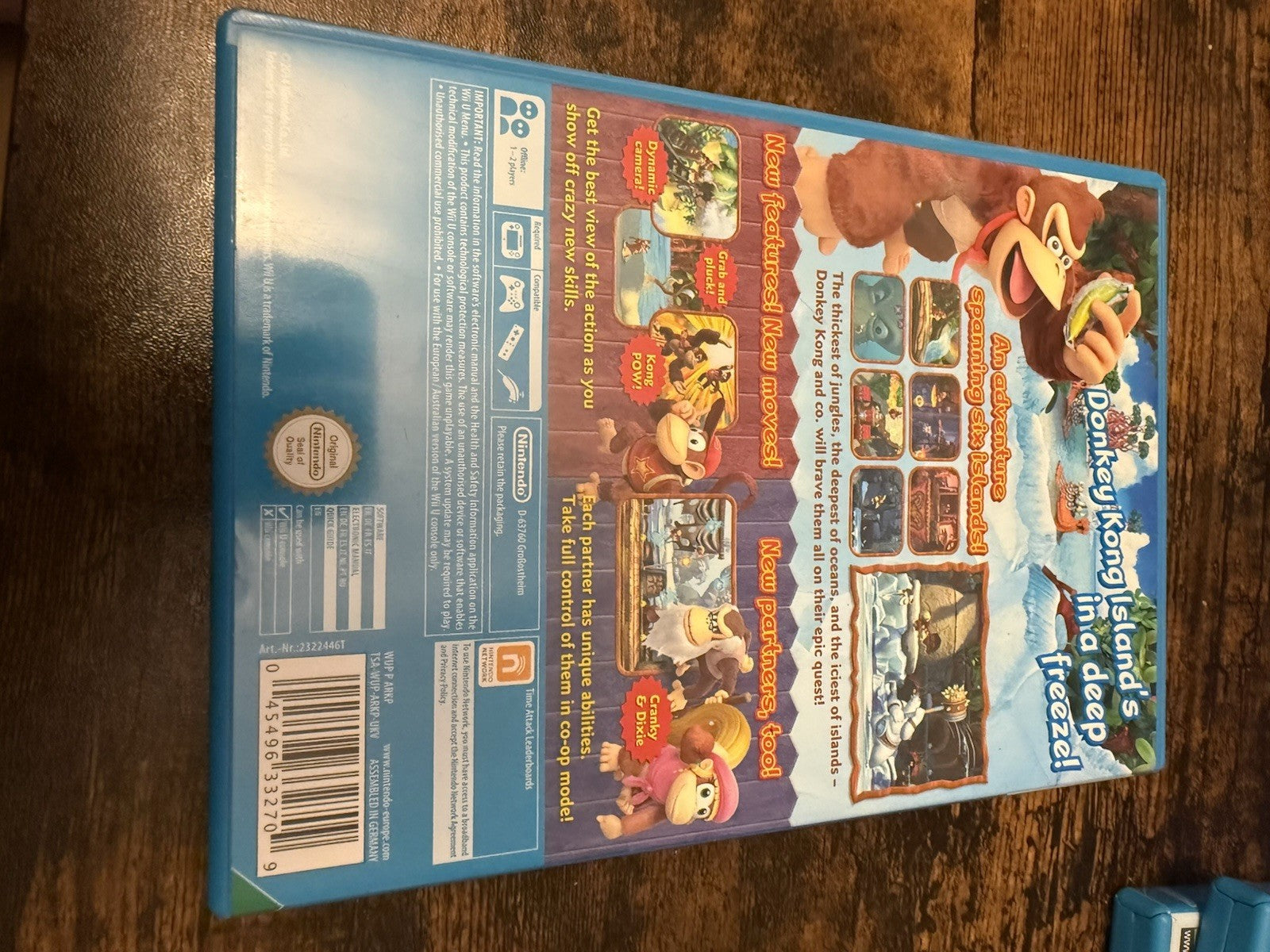 🎮 Nintendo Wii U: Donkey Kong Country: Tropical Freeze 💿 Complete