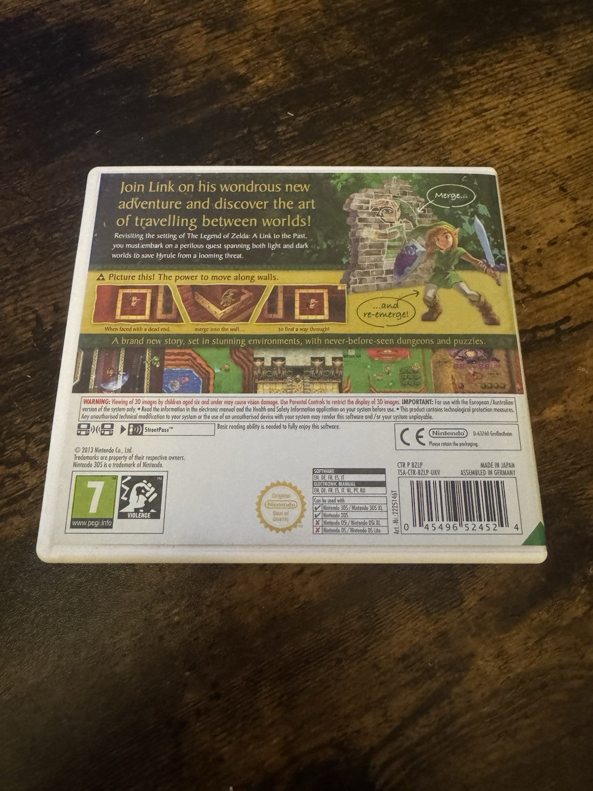 🎮 The Legend of Zelda: A Link Between Worlds (3DS, 2013) 🗡️🛡️