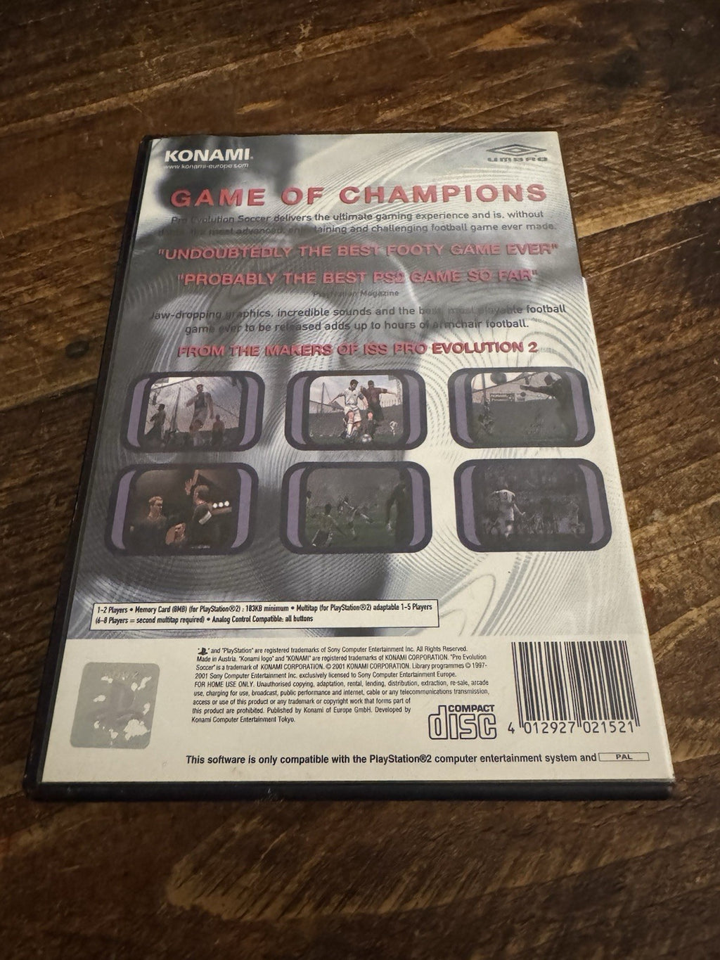 🎮 Sony PlayStation 2: Pro Evolution Soccer 2 Game ⚽️