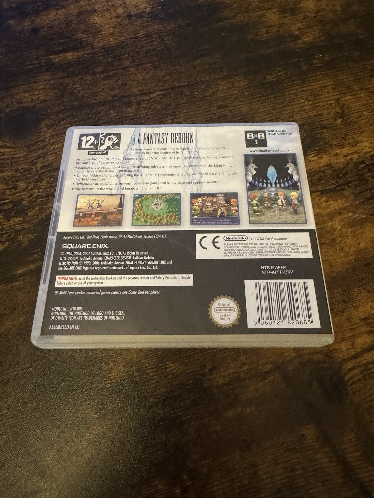 🎮💫 Final Fantasy III (Nintendo DS, 2006) ⚔️🗡️