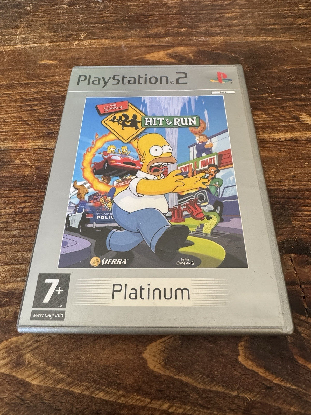 🎮 The Simpsons: Hit & Run -- Platinum (PlayStation 2, 2004) 🏎️