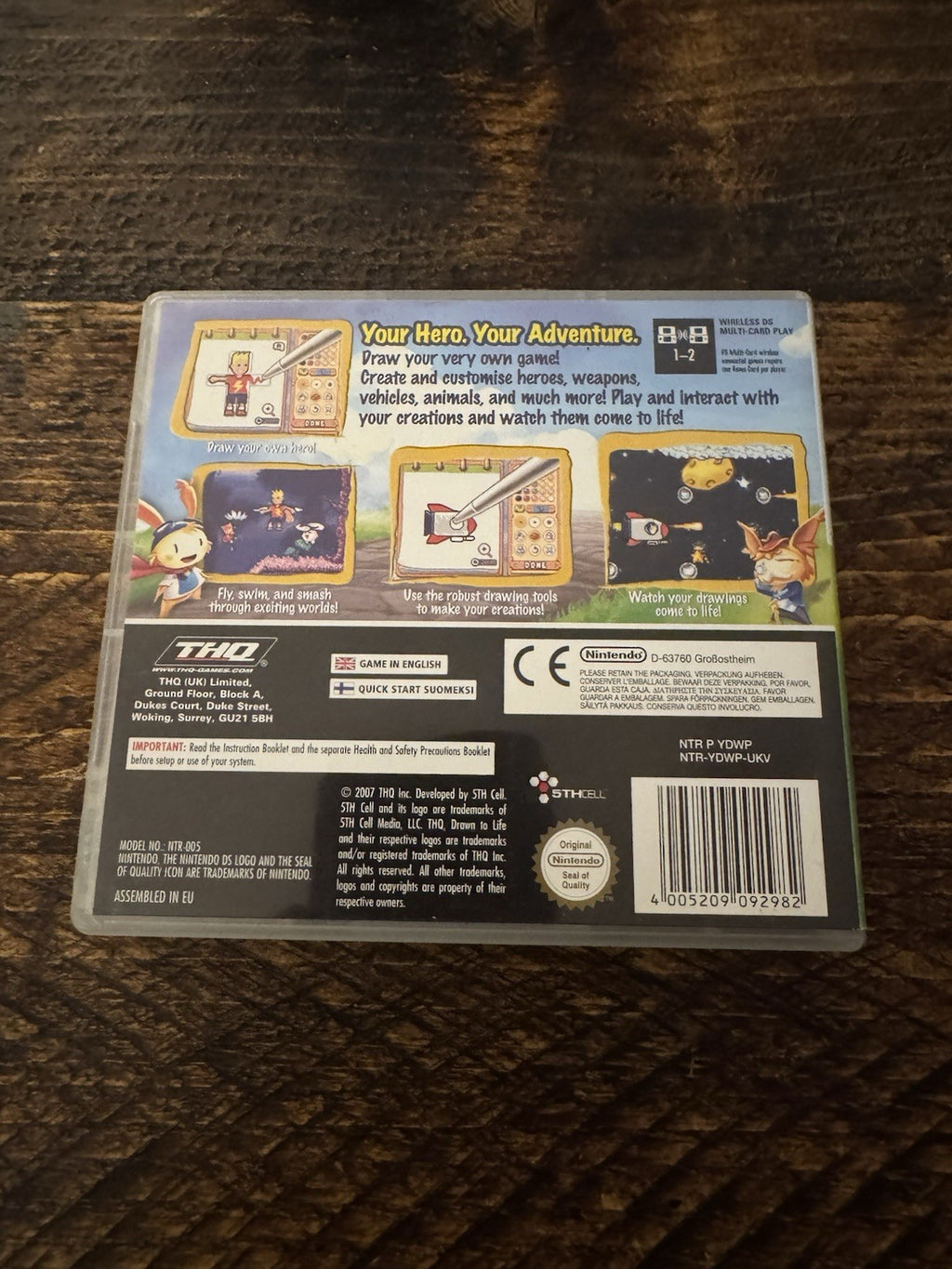 🎮 Nintendo DS Drawn To Life 🎨🫟