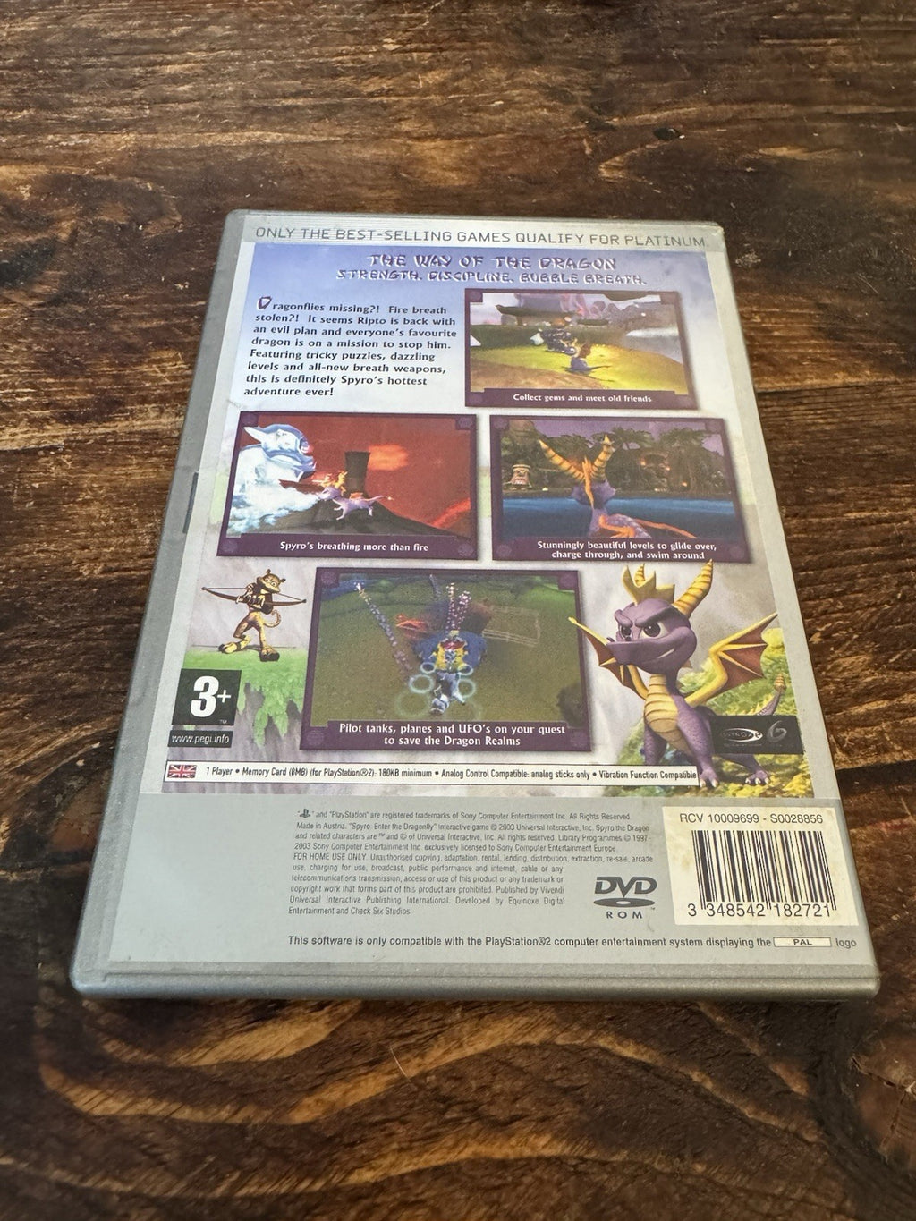 🎮 Spyro: Enter the Dragonfly (Sony PlayStation 2, 2002) 🐉🐲🎮