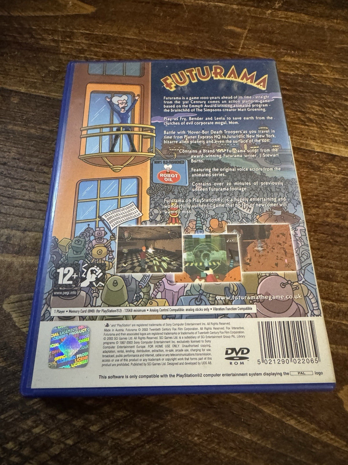 🎮 Futurama (Sony PlayStation 2, 2003) 🎮