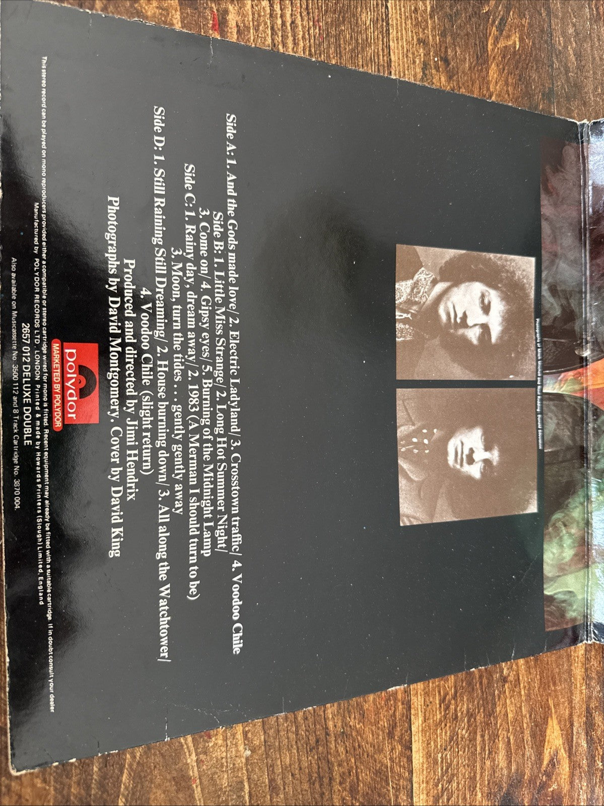Jimi Hendrix – Electric Ladyland LP UK Polydor Orange Label Banned Cover VG+