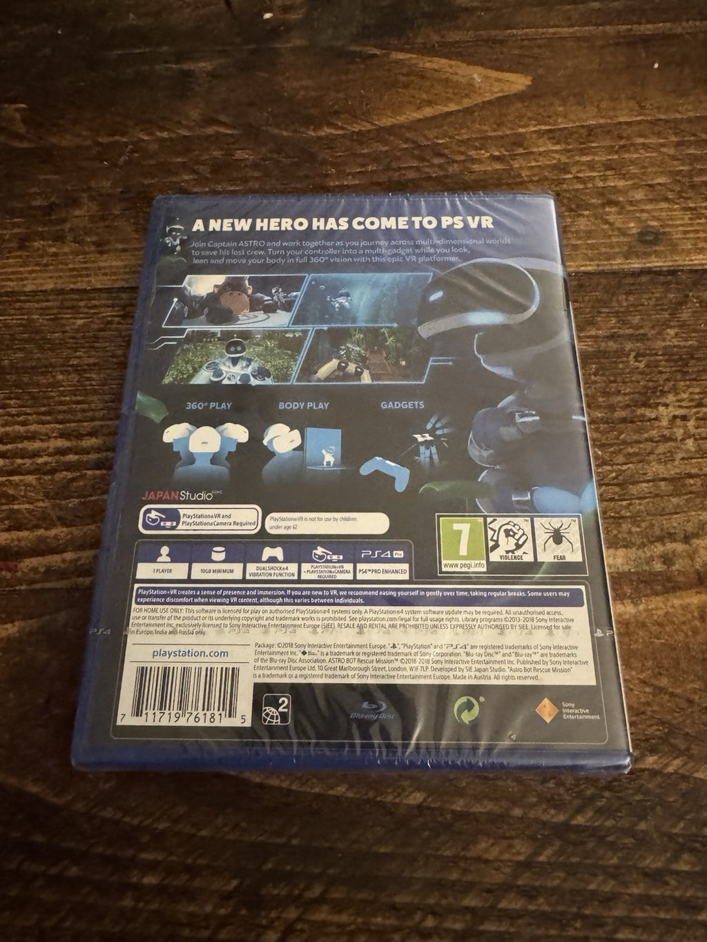 🎮 Sony PlayStation 4 Astro Bot Rescue Mission Game