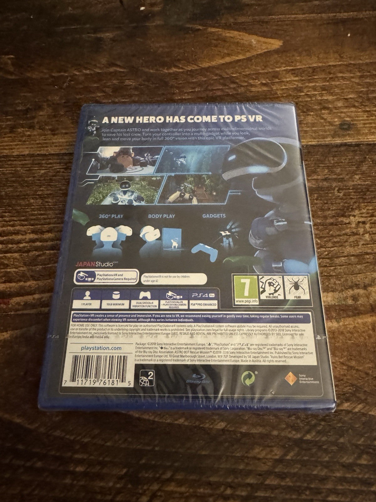 🎮 Sony PlayStation 4 Astro Bot Rescue Mission Game
