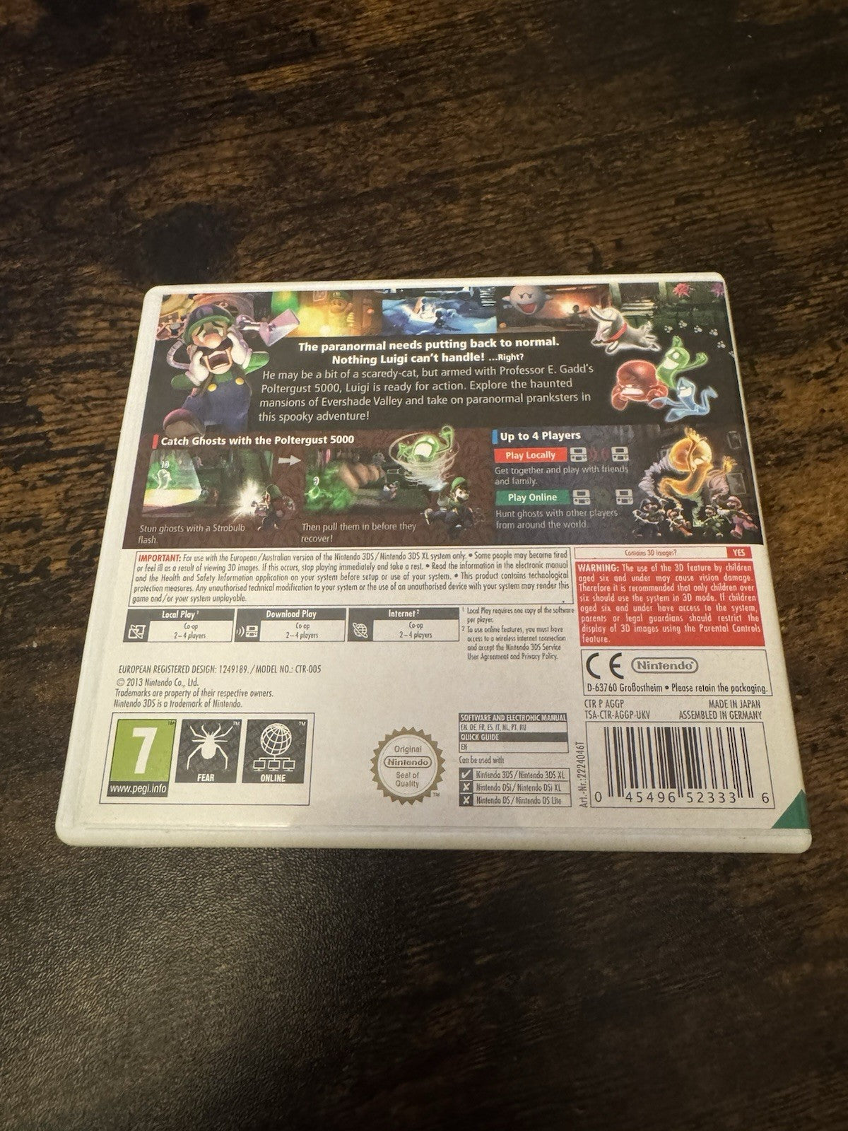 🎮🌟 Luigi's Mansion 2: Dark Moon (Nintendo 3DS, 2013) 🍄🟢
