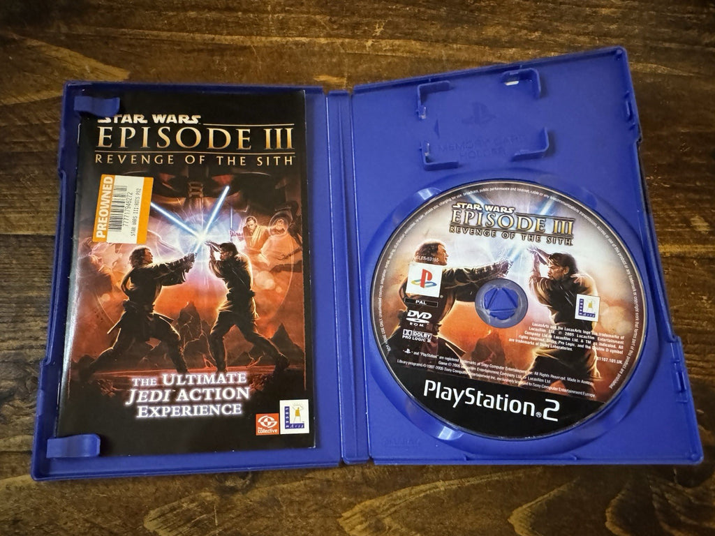 🎮 Star Wars Episode III: Revenge of the Sith (Sony PlayStation 2) 🎮