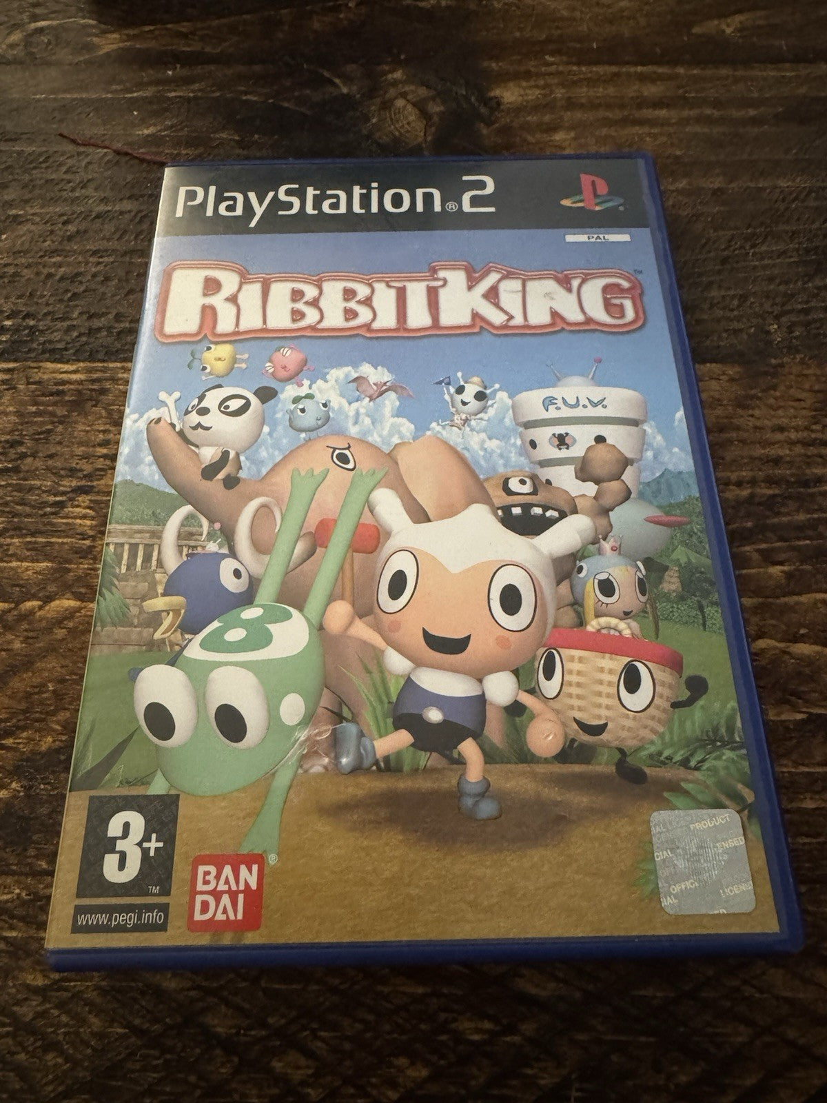 🎮 PlayStation 2: Ribbit King ✅ Complete | Tested 💿