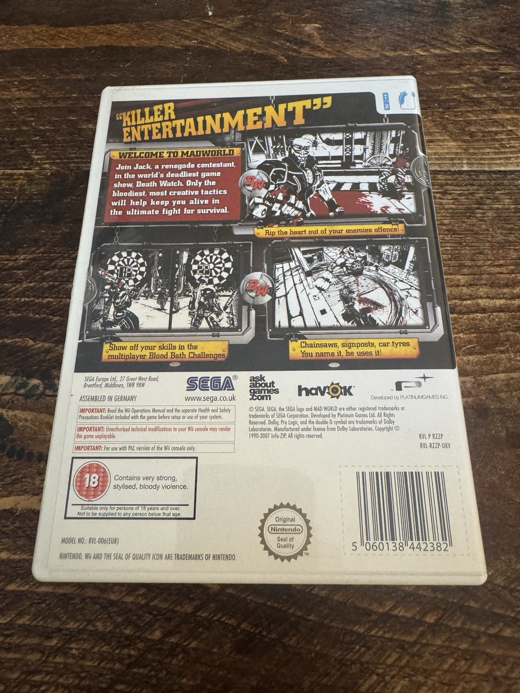 MadWorld (Nintendo Wii, 2009)