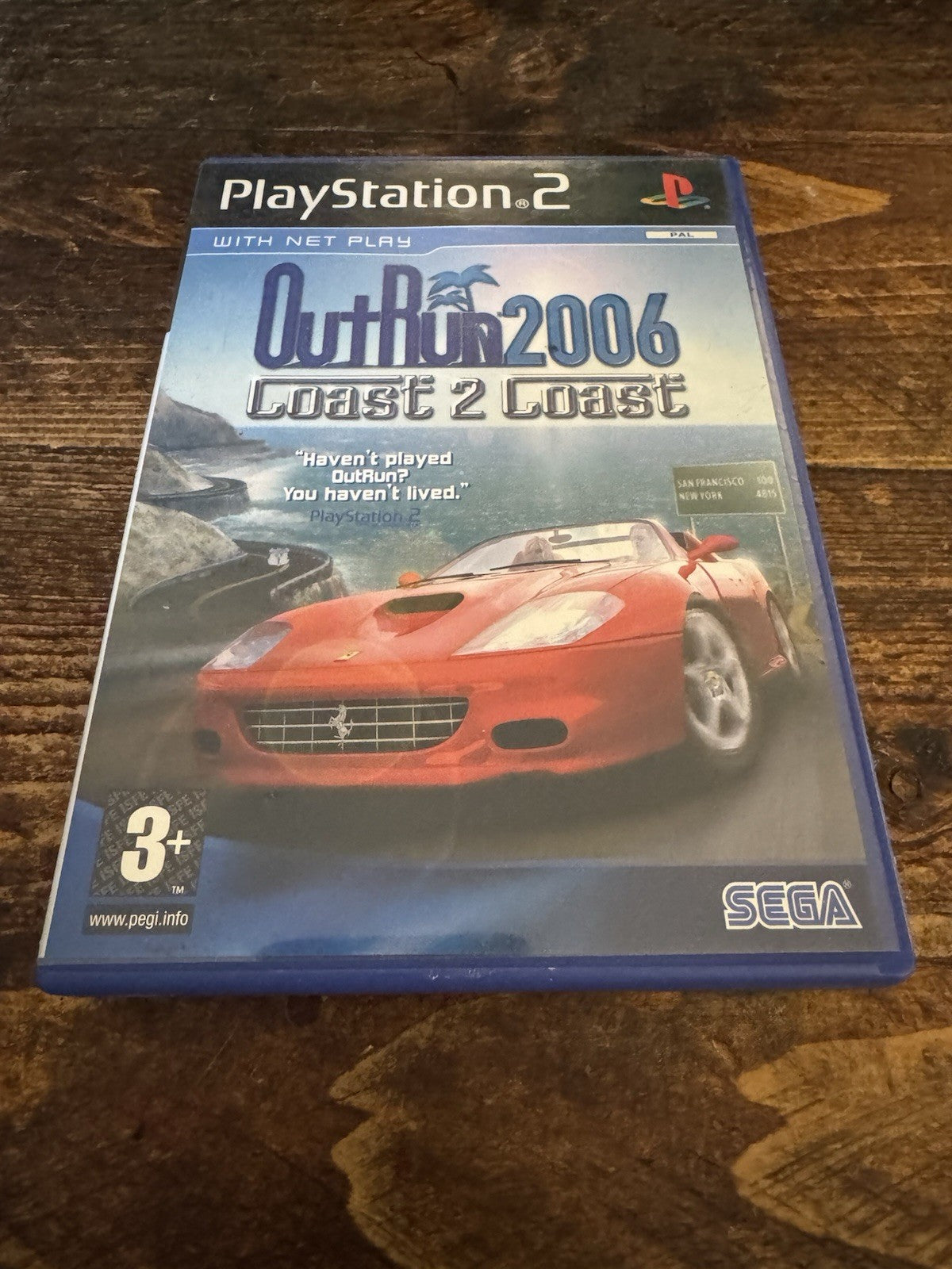 🎮 Sony PlayStation 2 OutRun 2006: Coast 2 Coats Game