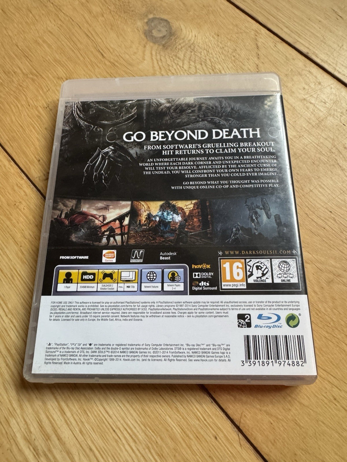 🎮Dark Souls II (Sony PlayStation 3, 2014) 🎮