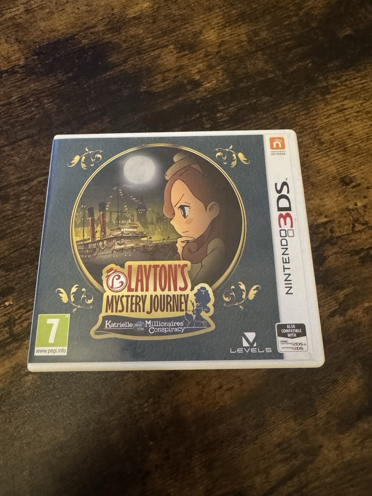 Nintendo3DS Layton's Mystery Journey: Katrielle and the millionaire's conspiracy