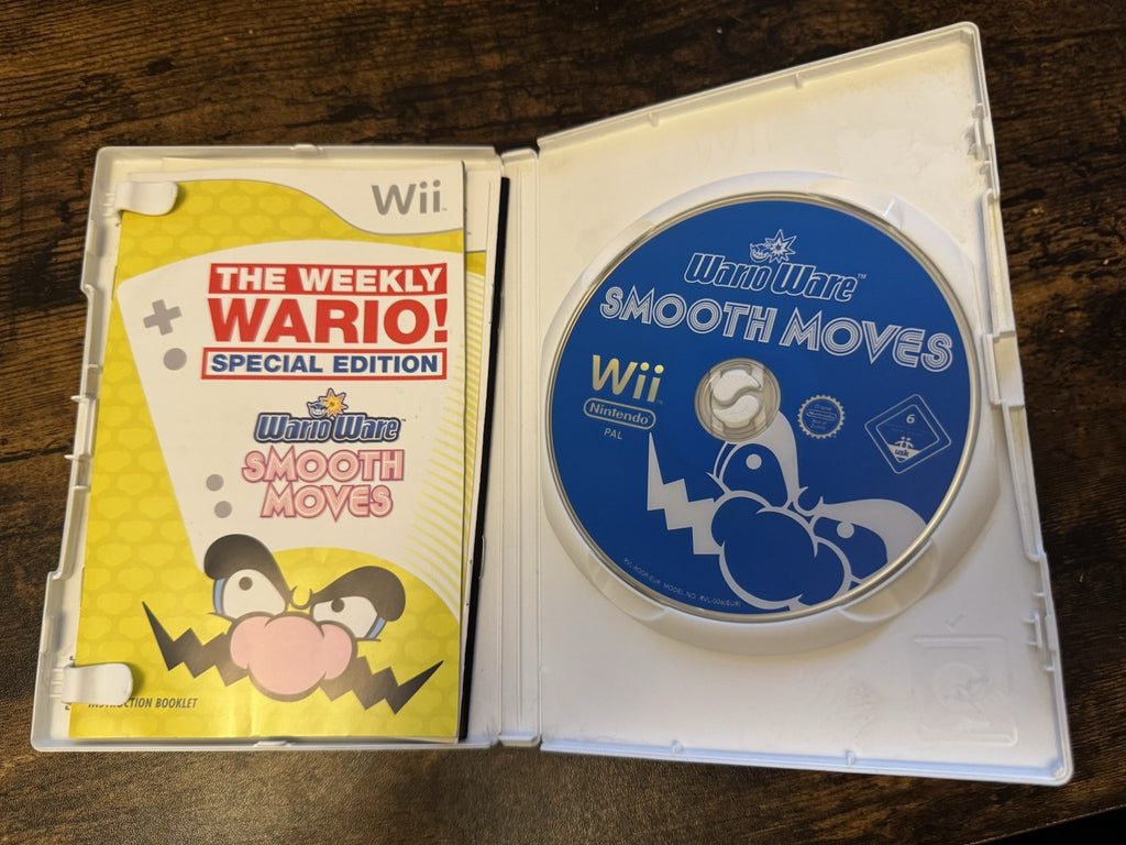 🎮🌟WarioWare: Smooth Moves (Nintendo Wii, 2007)🎮🌟