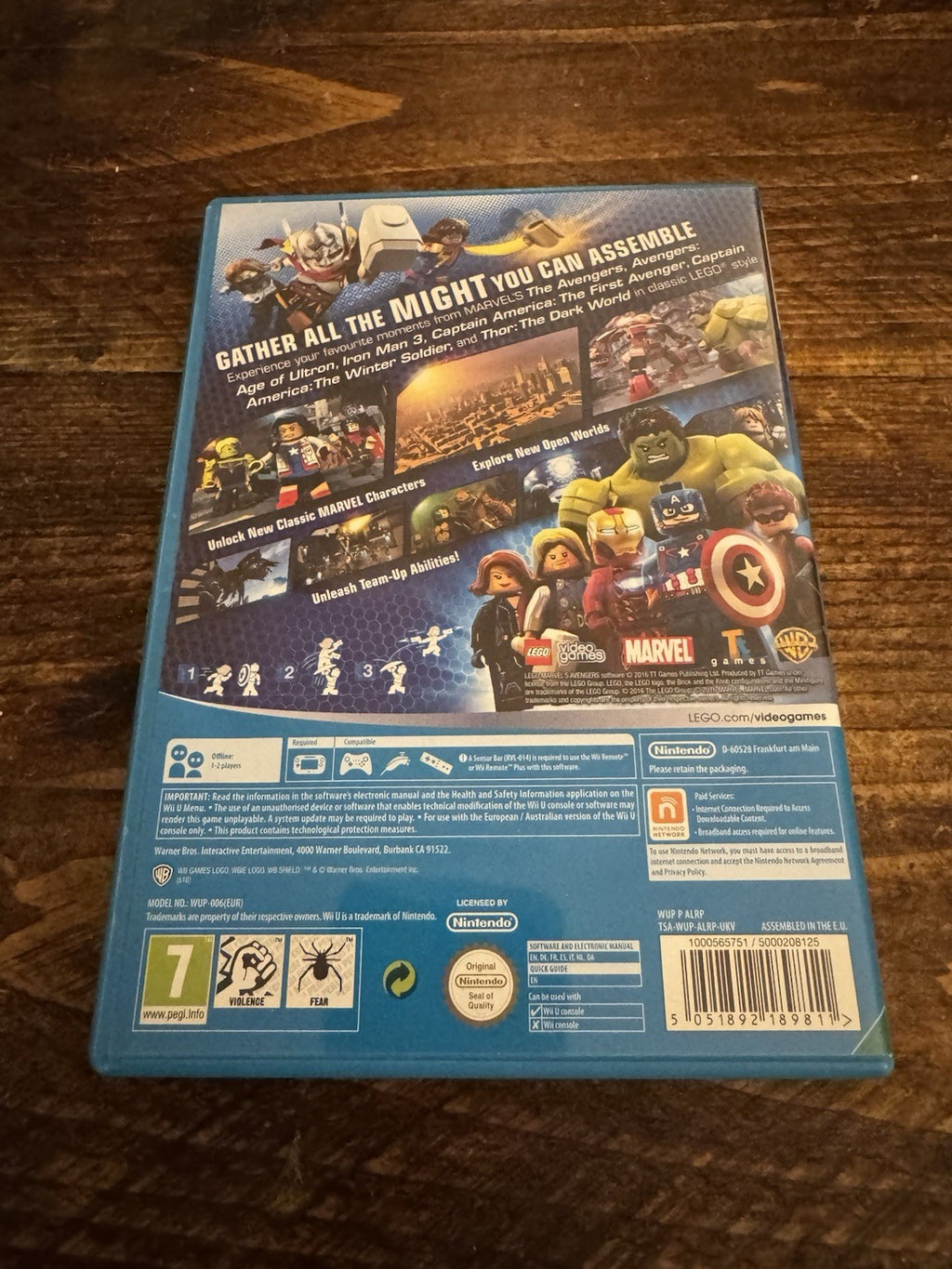 LEGO Marvel Avengers Wii U (Nintendo 2016)