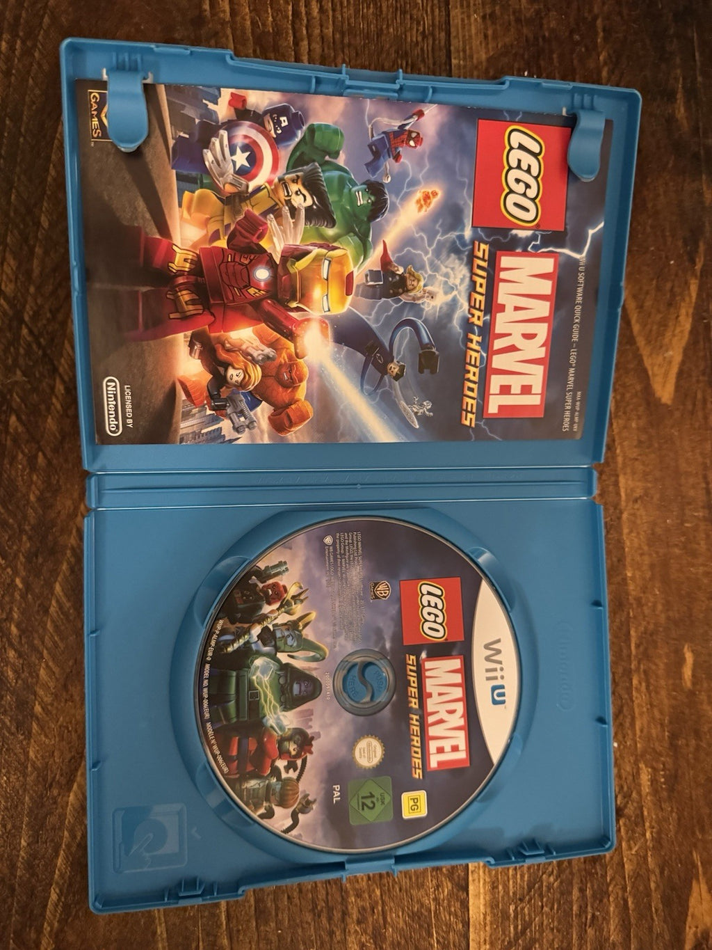 🎮🌟LEGO Marvel Super Heroes (Nintendo Wii U, 2013)🌟🌟